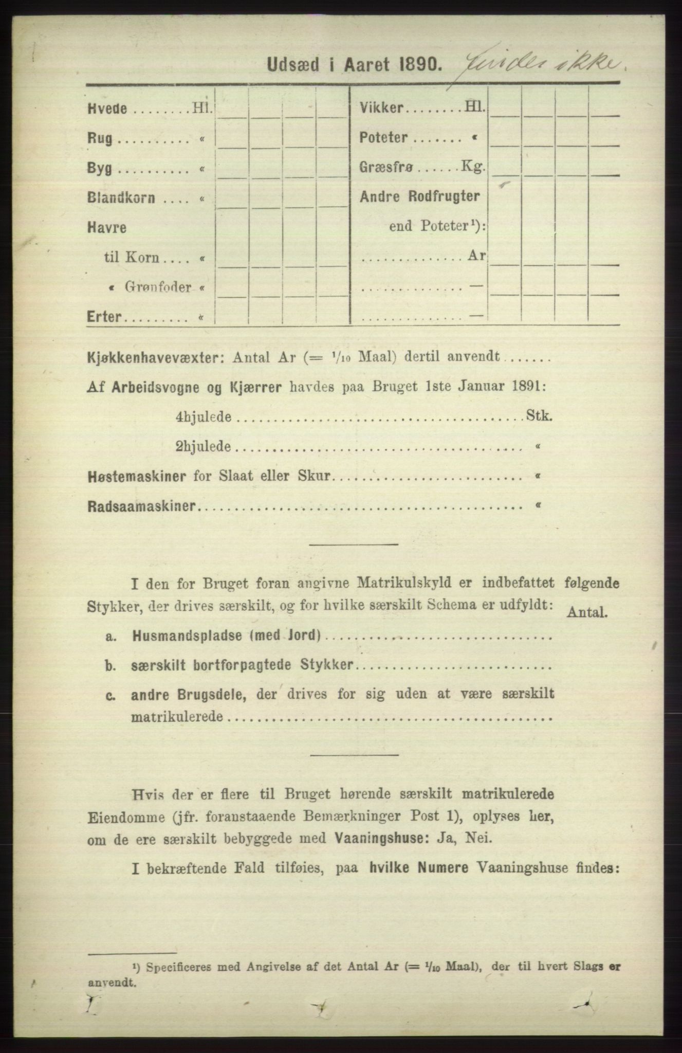 RA, 1891 census for 1251 Bruvik, 1891, p. 4791