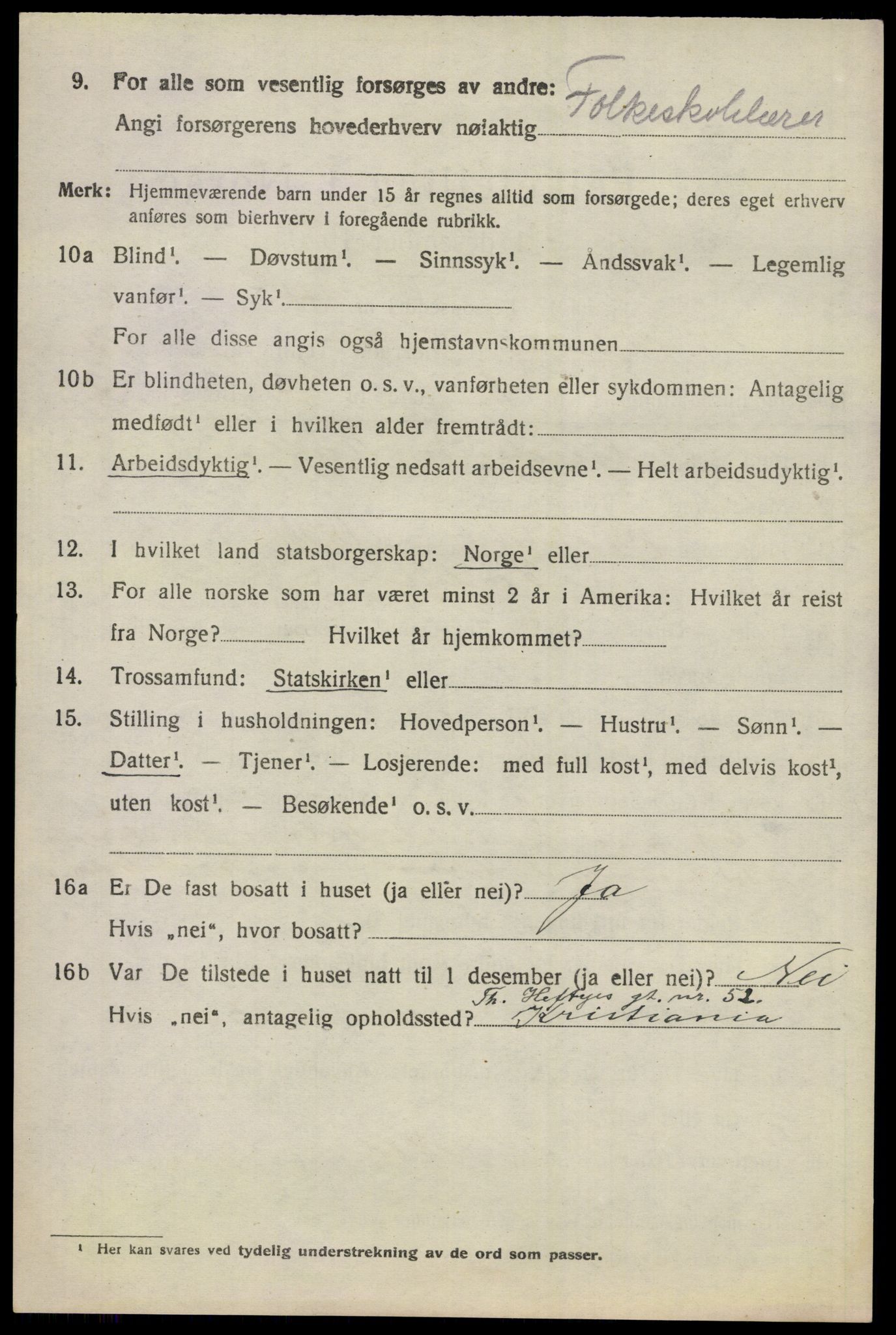 SAKO, 1920 census for Ådal, 1920, p. 6839