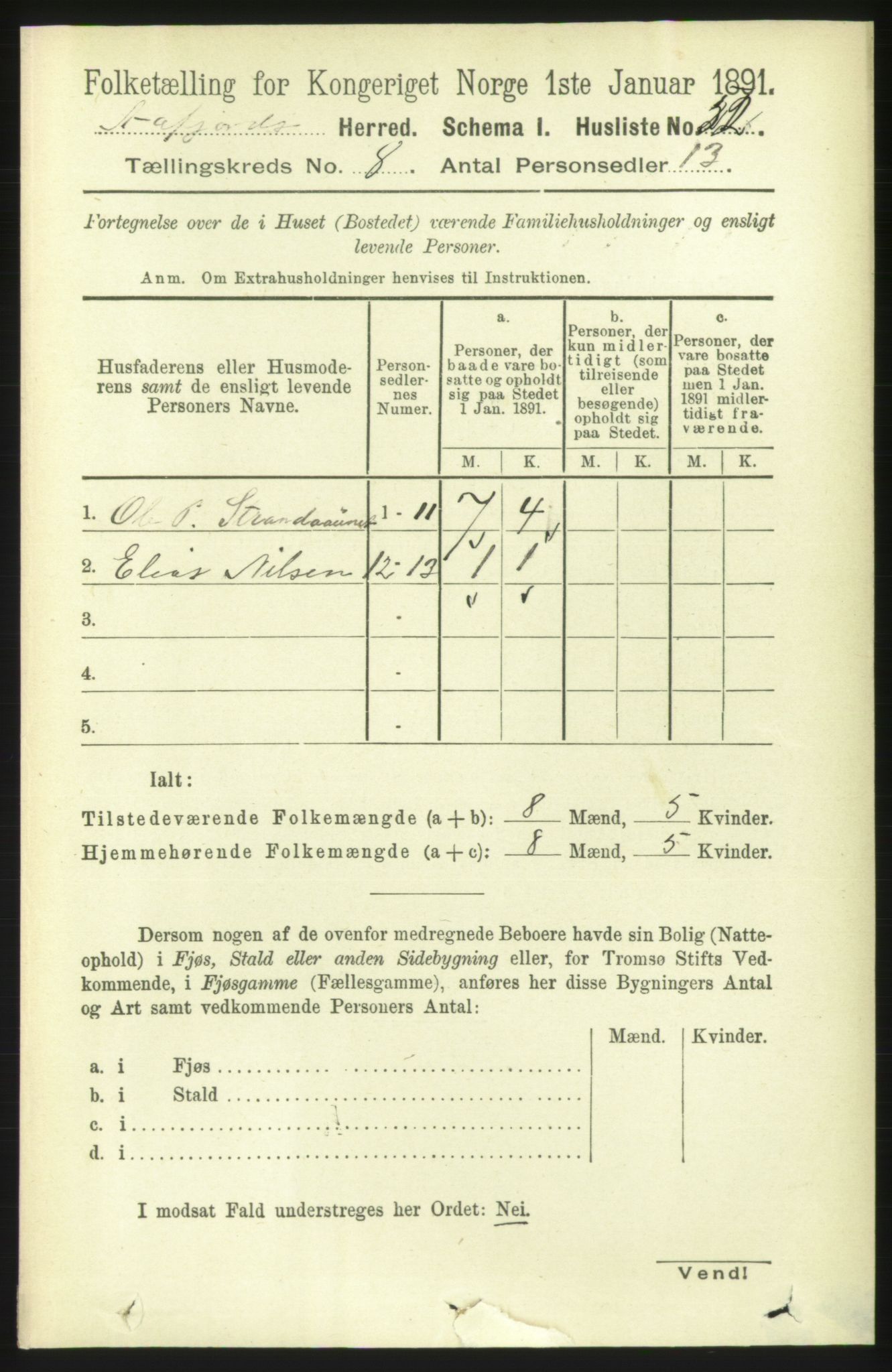 RA, 1891 census for 1630 Åfjord, 1891, p. 1979