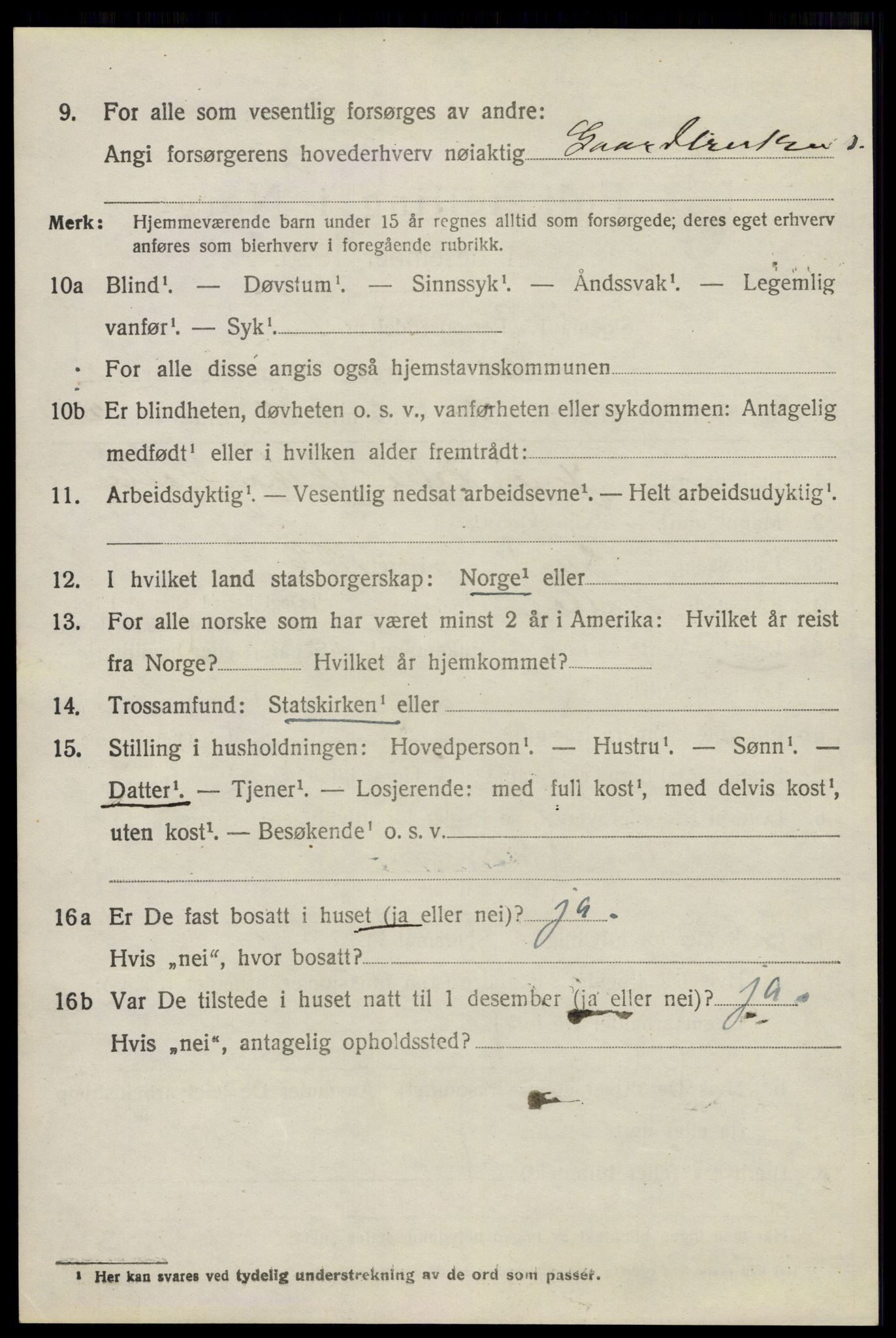 SAO, 1920 census for Ås, 1920, p. 2269