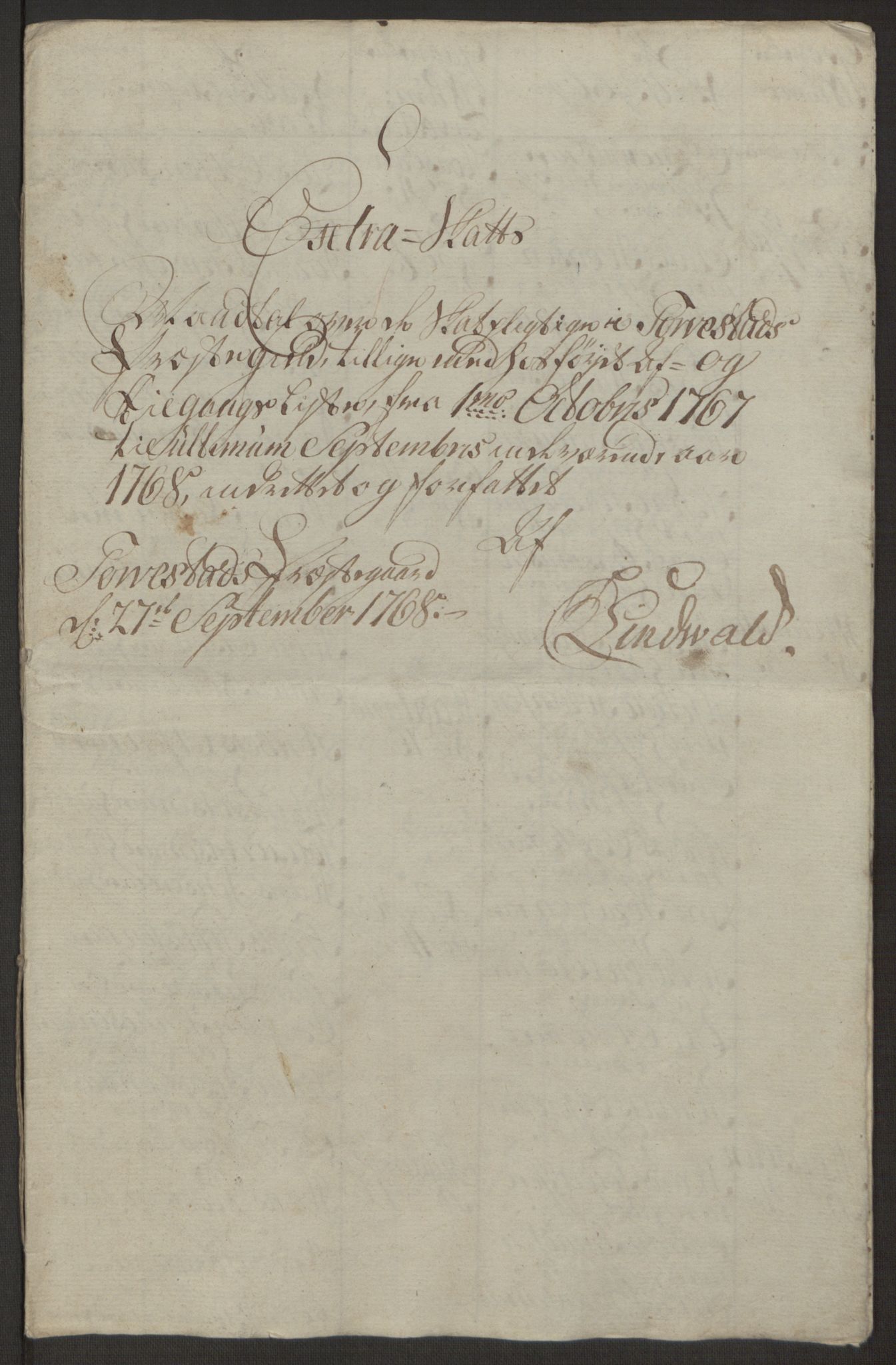 Rentekammeret inntil 1814, Realistisk ordnet avdeling, AV/RA-EA-4070/Ol/L0016b: [Gg 10]: Ekstraskatten, 23.09.1762. Ryfylke, 1764-1768, p. 335