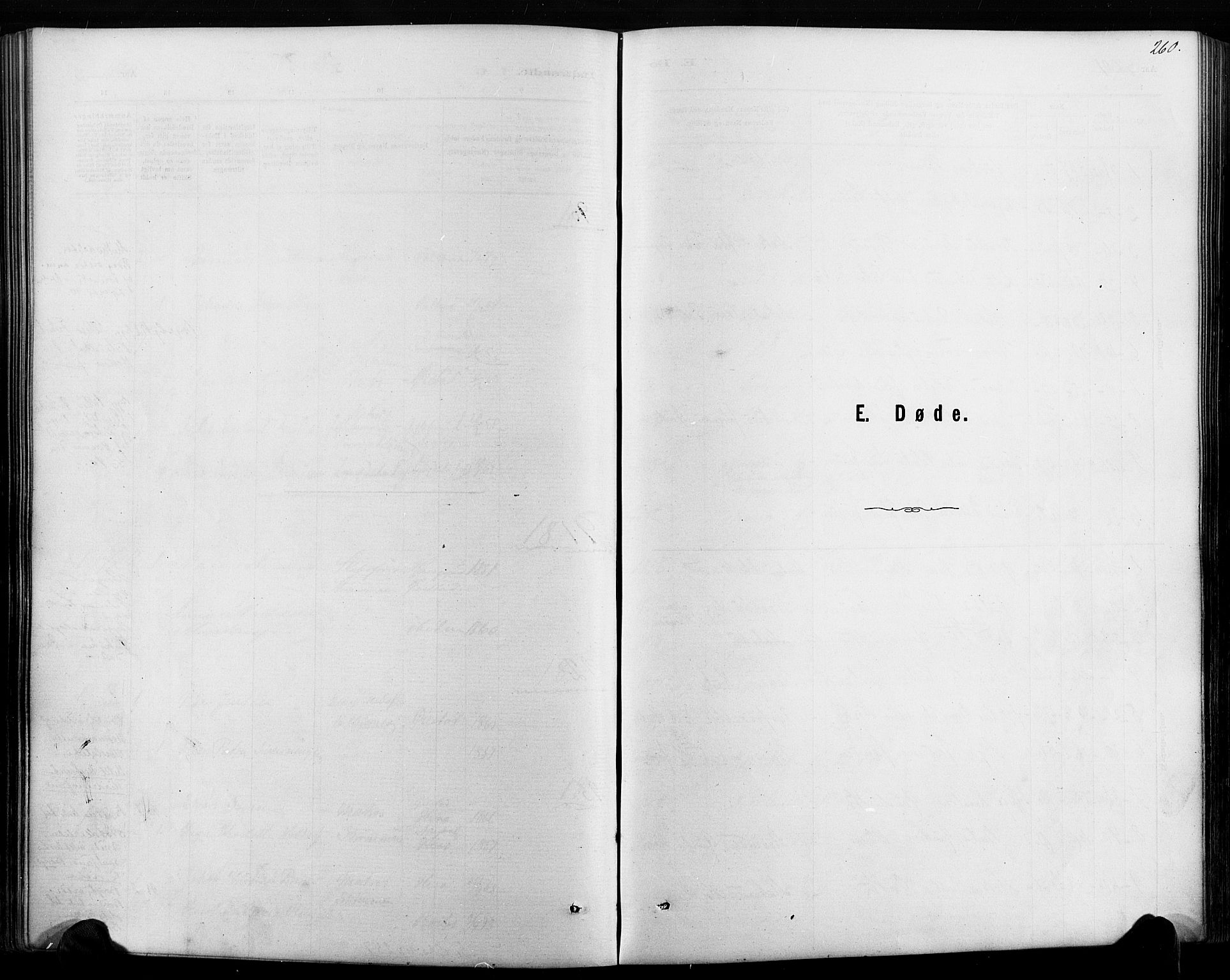 Hisøy sokneprestkontor, SAK/1111-0020/F/Fa/L0003: Parish register (official) no. A 3, 1881-1894, p. 260