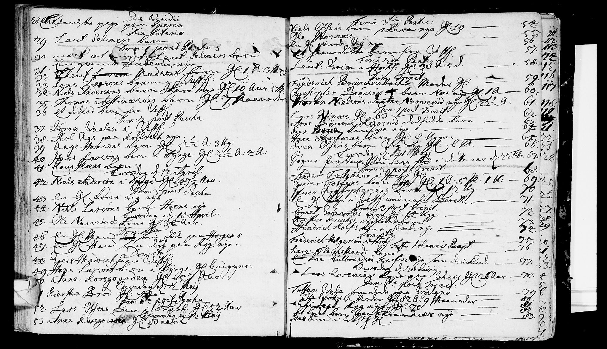 Eiker kirkebøker, AV/SAKO-A-4/F/Fa/L0006: Parish register (official) no. I 6 /1, 1705-1733