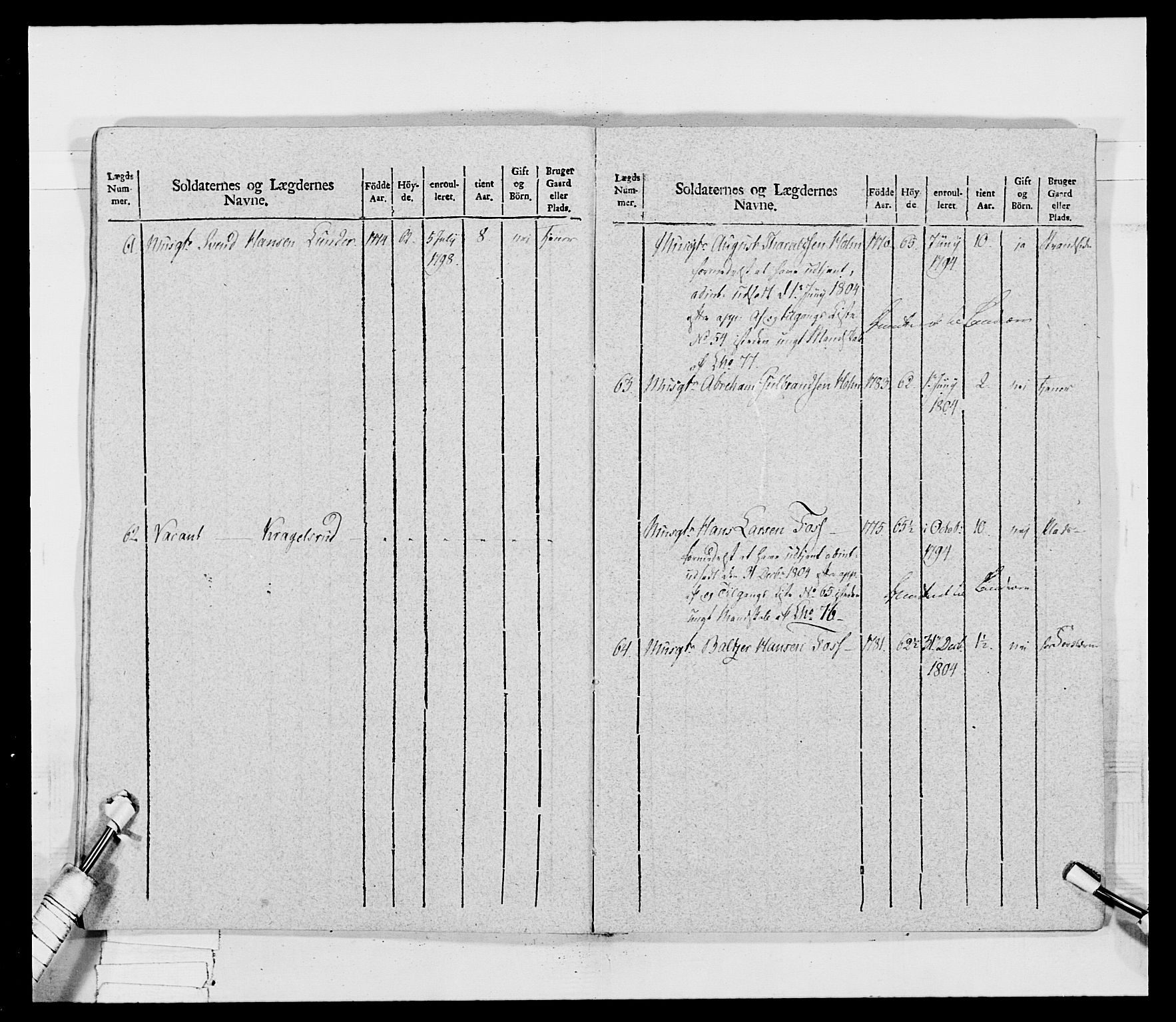 Generalitets- og kommissariatskollegiet, Det kongelige norske kommissariatskollegium, AV/RA-EA-5420/E/Eh/L0032b: Nordafjelske gevorbne infanteriregiment, 1806, p. 539