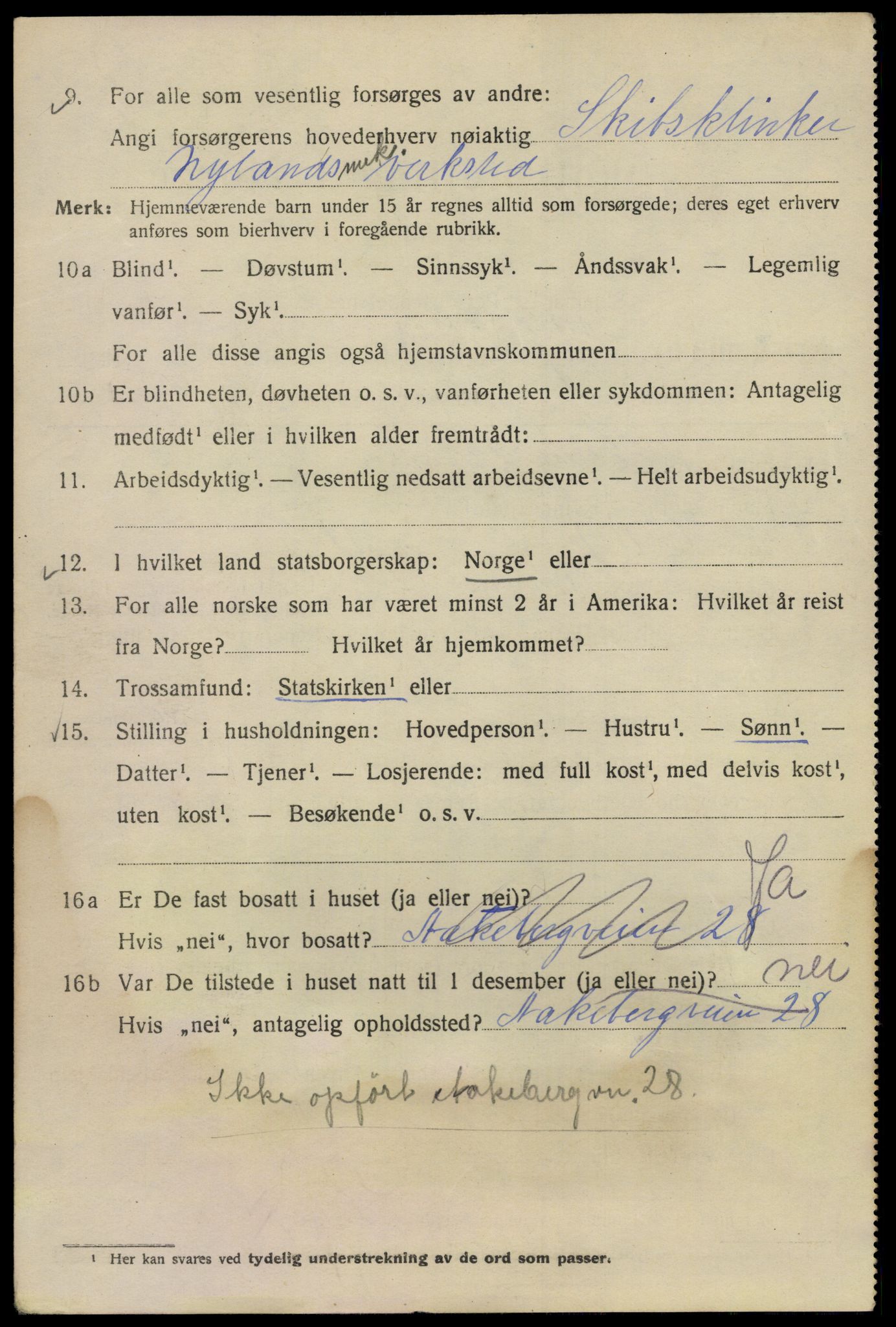 SAO, 1920 census for Kristiania, 1920, p. 343756