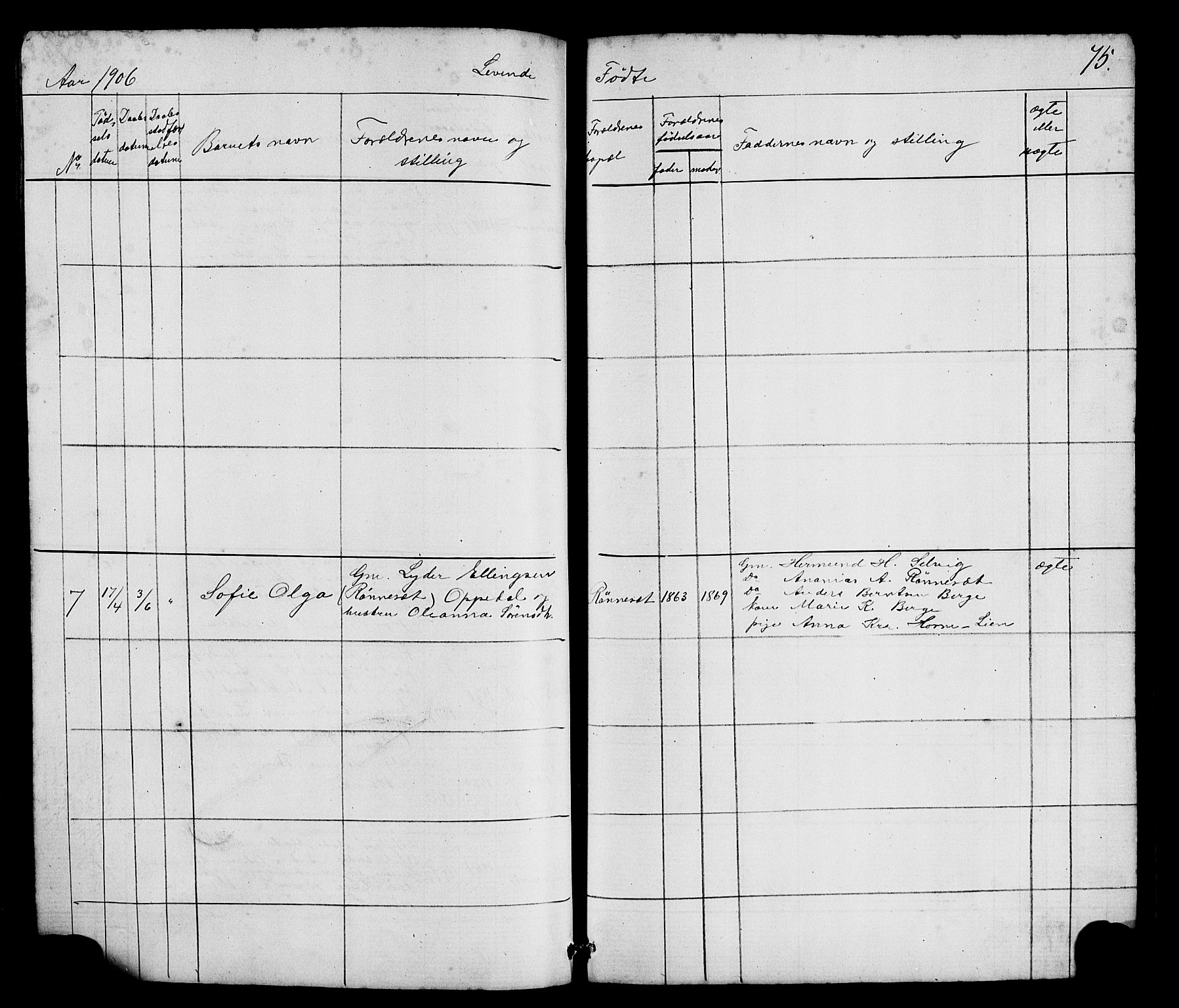 Hyllestad sokneprestembete, AV/SAB-A-80401: Parish register (copy) no. A 2, 1876-1906, p. 75