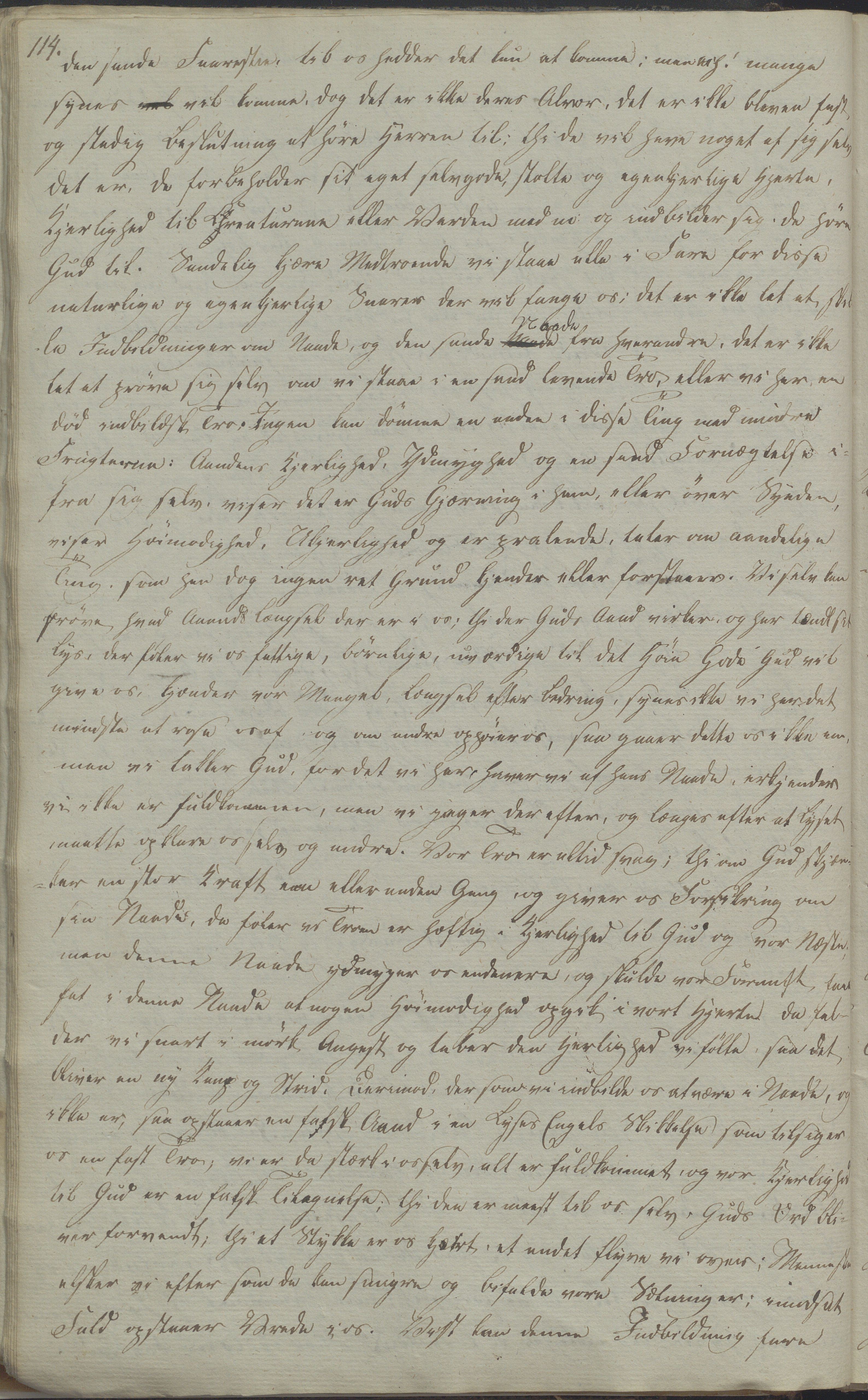 Heggtveitsamlingen, TMF/A-1007/H/L0052/0001: Innbundne brev Ms. S, med innlagt registratur / Innbundne brev Ms S. , 1801-1823, p. 114