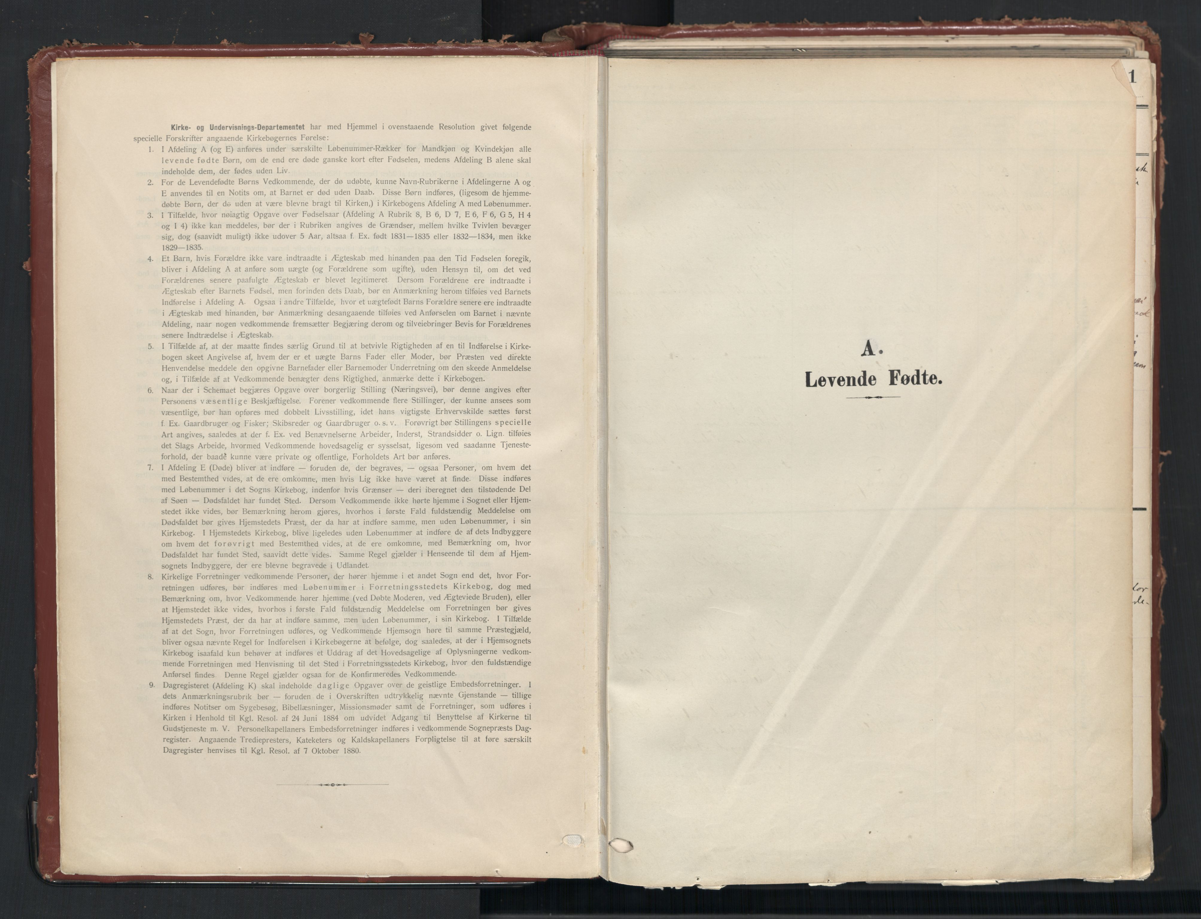 Uranienborg prestekontor Kirkebøker, SAO/A-10877/F/Fa/L0010: Parish register (official) no. 10, 1907-1928