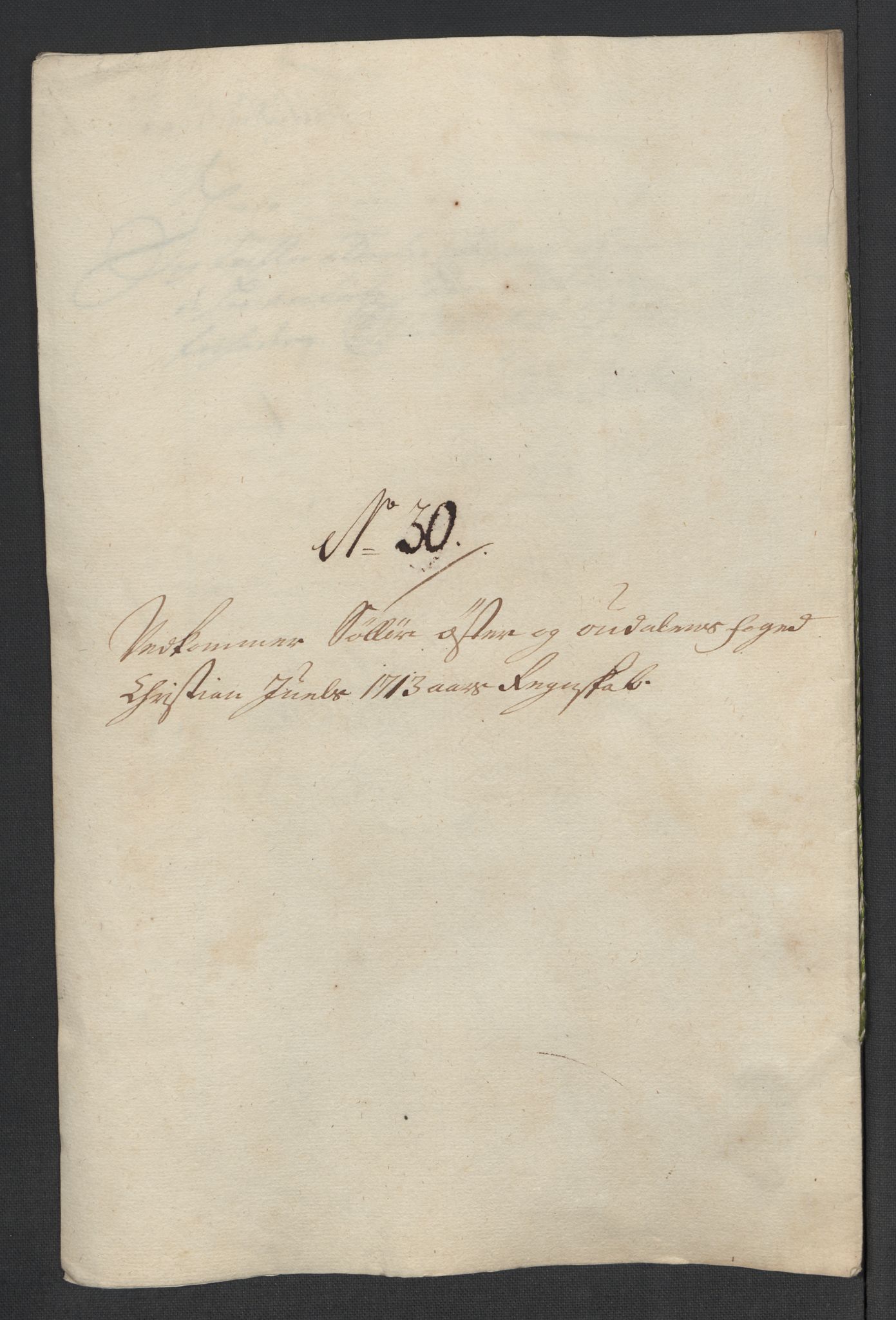 Rentekammeret inntil 1814, Reviderte regnskaper, Fogderegnskap, RA/EA-4092/R13/L0850: Fogderegnskap Solør, Odal og Østerdal, 1713, p. 392