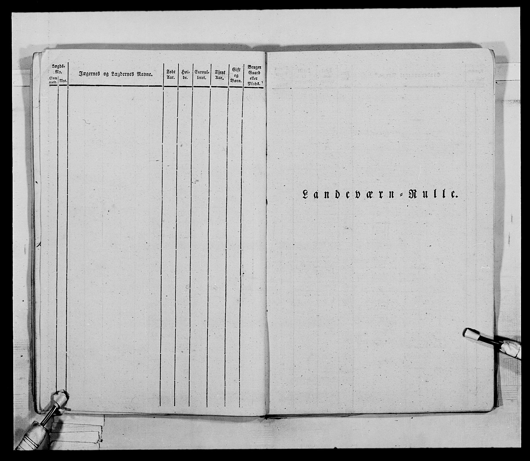 Generalitets- og kommissariatskollegiet, Det kongelige norske kommissariatskollegium, AV/RA-EA-5420/E/Eh/L0027: Skiløperkompaniene, 1812-1832, p. 538