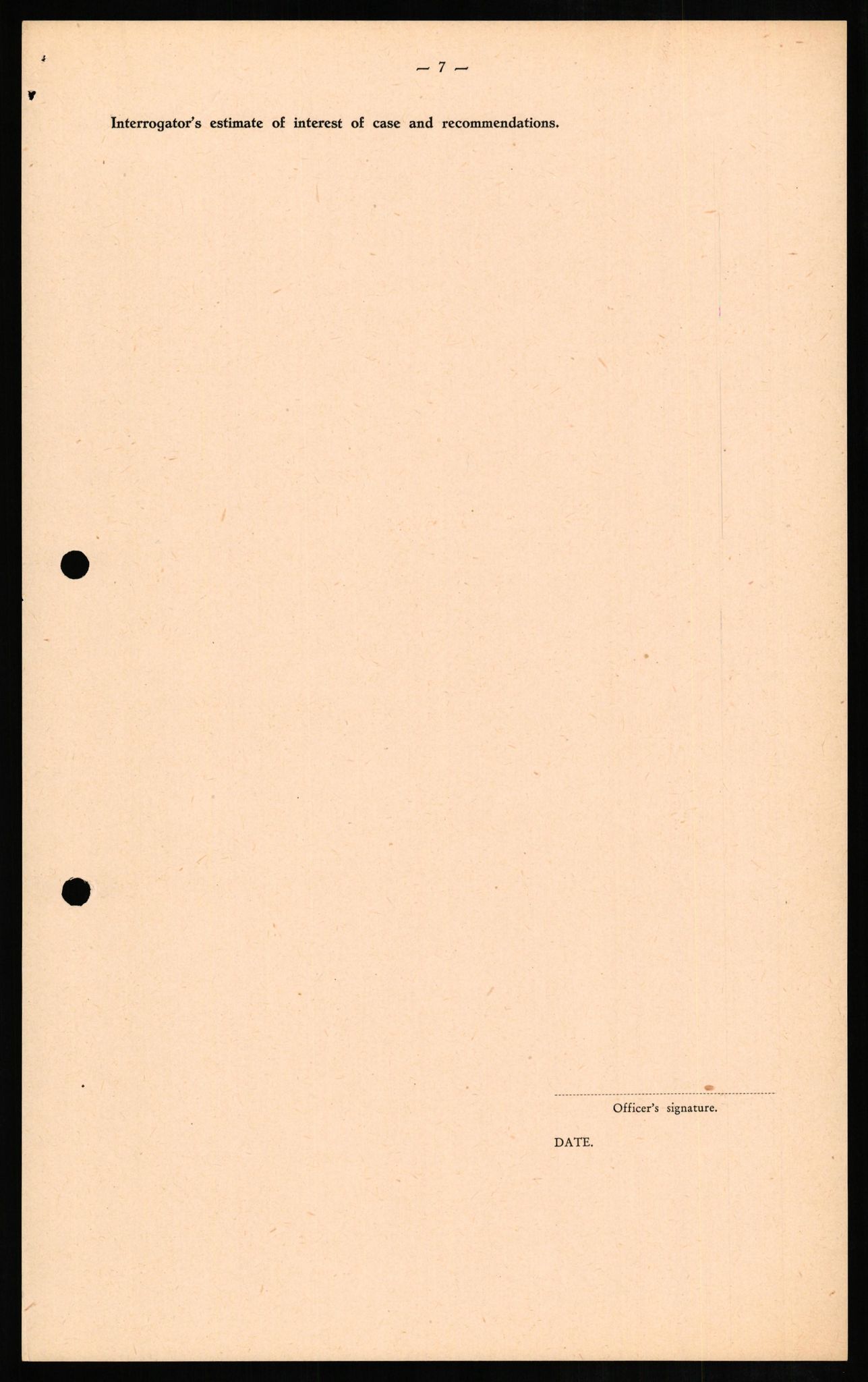 Forsvaret, Forsvarets overkommando II, AV/RA-RAFA-3915/D/Db/L0013: CI Questionaires. Tyske okkupasjonsstyrker i Norge. Tyskere., 1945-1946, p. 327