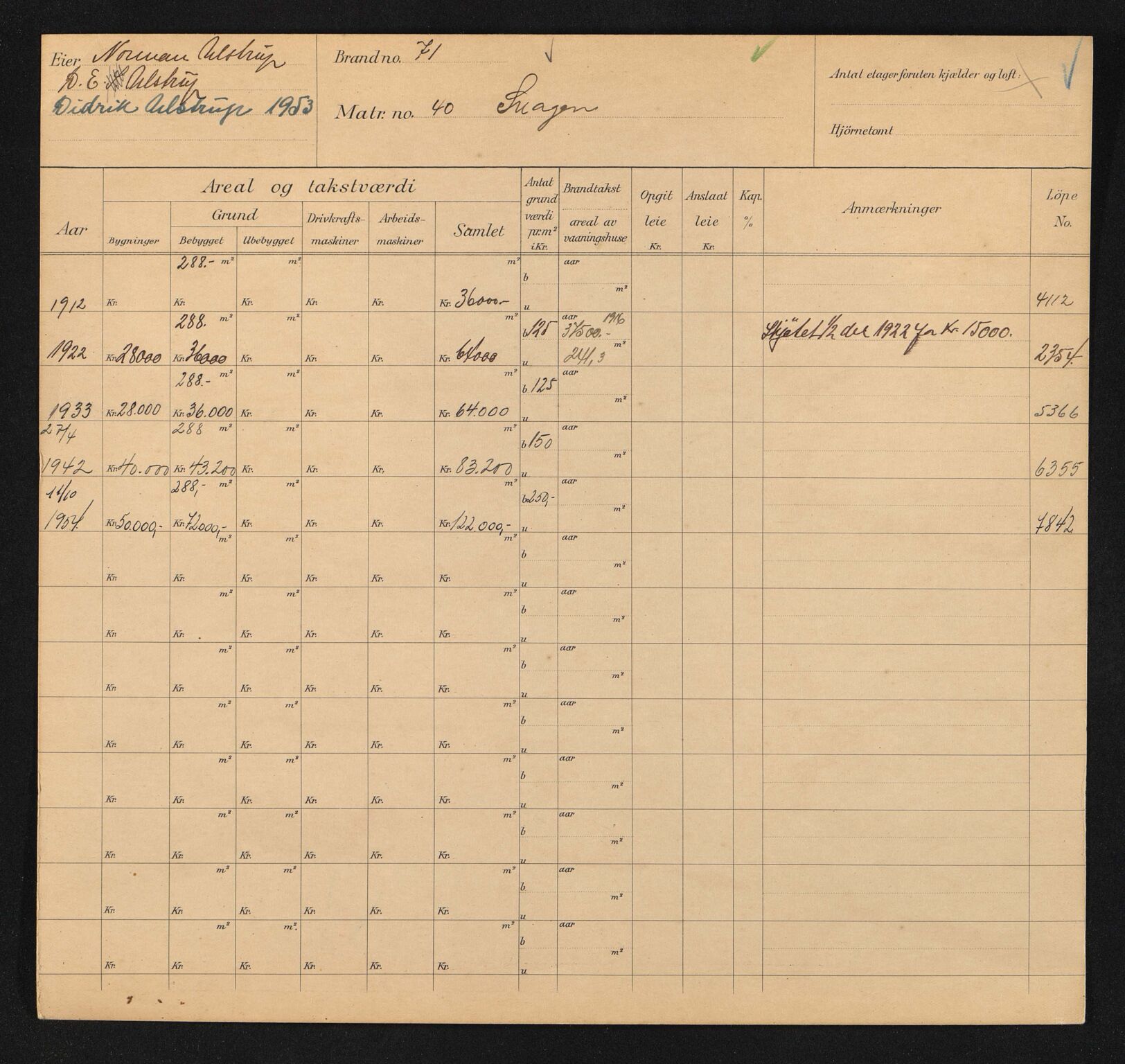 Stavanger kommune. Skattetakstvesenet, BYST/A-0440/F/Fa/Faa/L0039/0003: Skattetakstkort / Skagen 37 - Skagenkaien - Skansegata - Skansekaien - Skinnveien - Skipper Worses gate - Skipsbyggergata 4