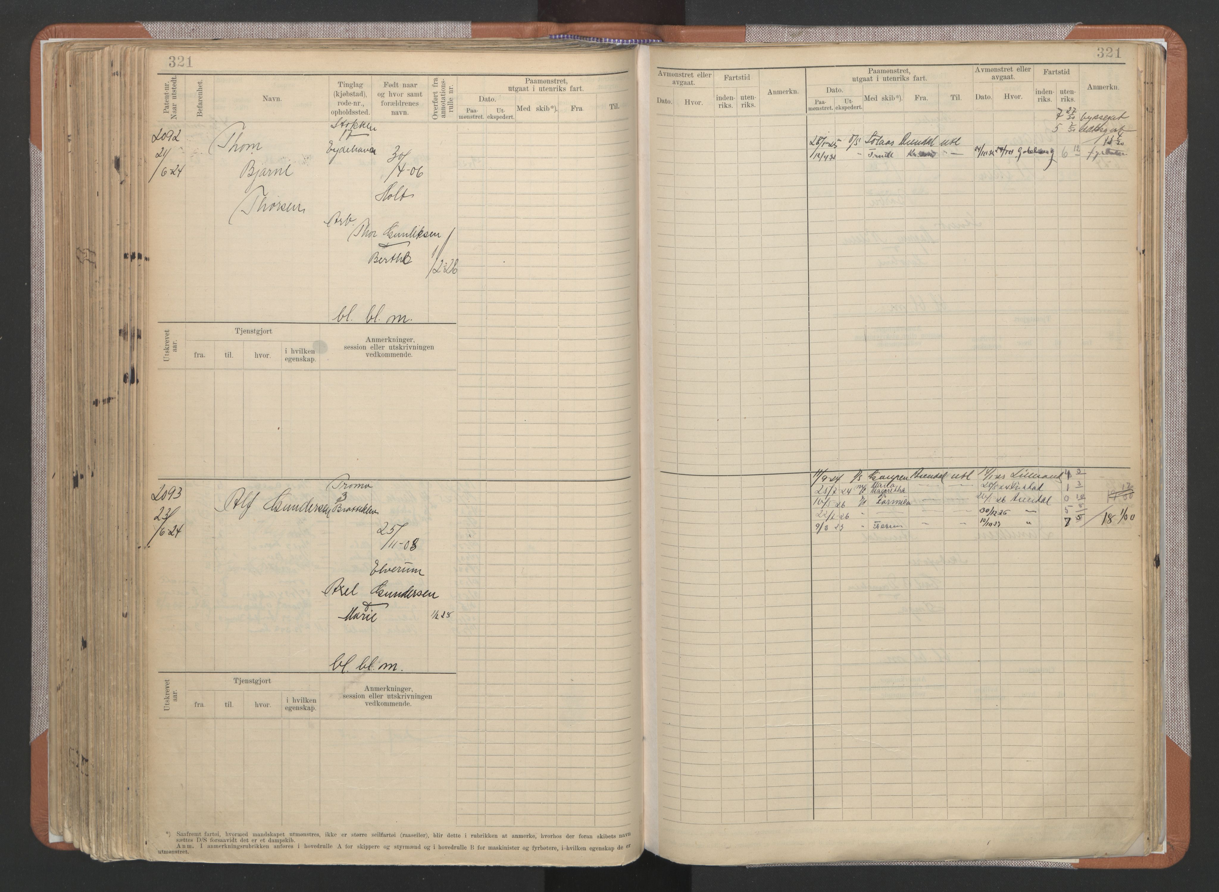 Arendal mønstringskrets, AV/SAK-2031-0012/F/Fb/L0022: Hovedrulle A nr 1466-2242, S-20, 1914-1930, p. 331