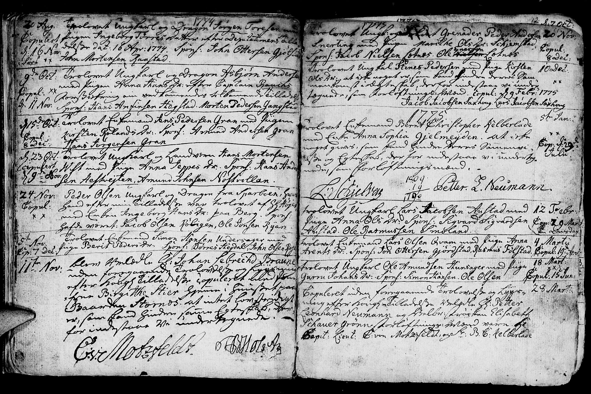 Ministerialprotokoller, klokkerbøker og fødselsregistre - Nord-Trøndelag, AV/SAT-A-1458/730/L0273: Parish register (official) no. 730A02, 1762-1802, p. 11