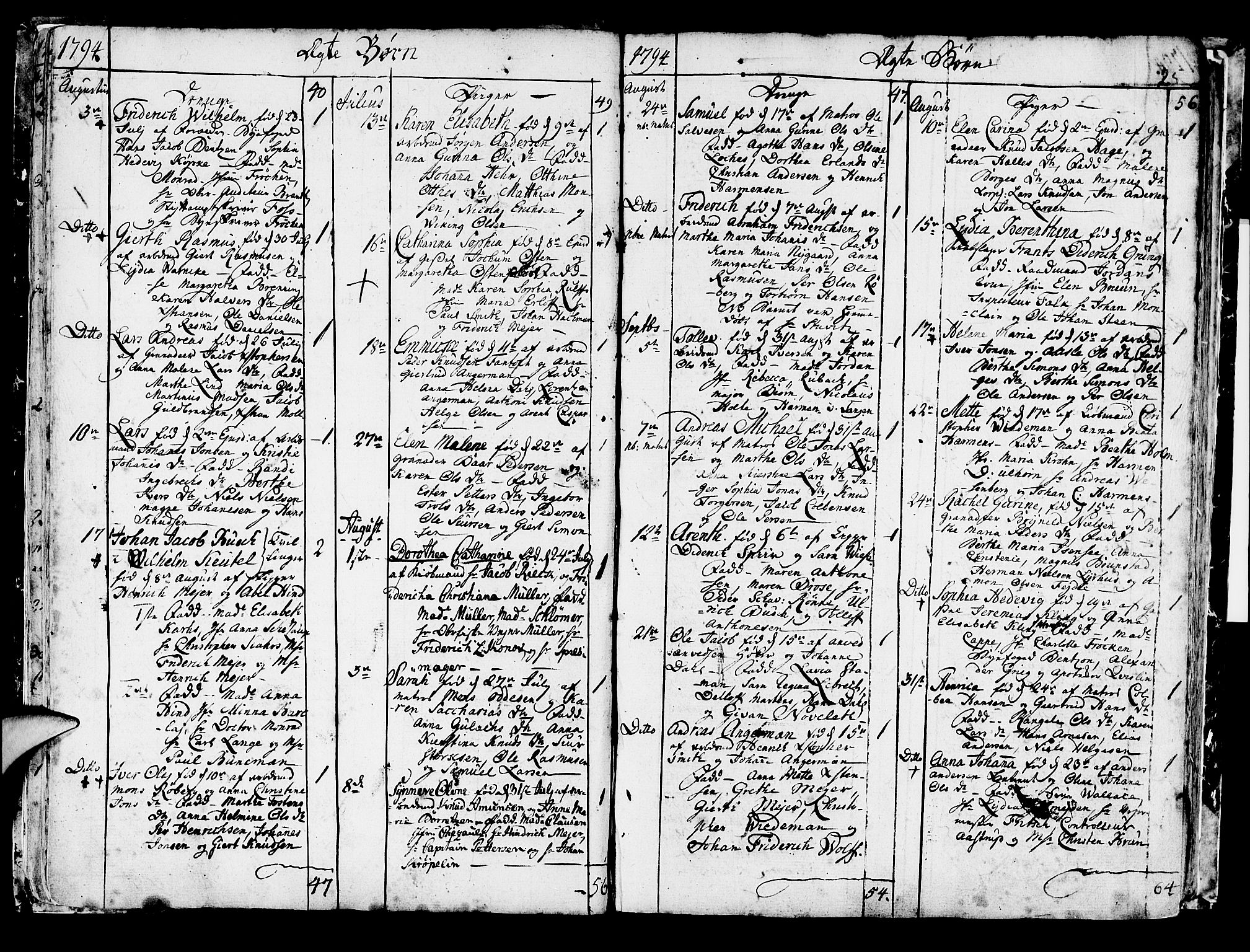 Korskirken sokneprestembete, SAB/A-76101/H/Haa/L0006: Parish register (official) no. A 6, 1790-1820, p. 25
