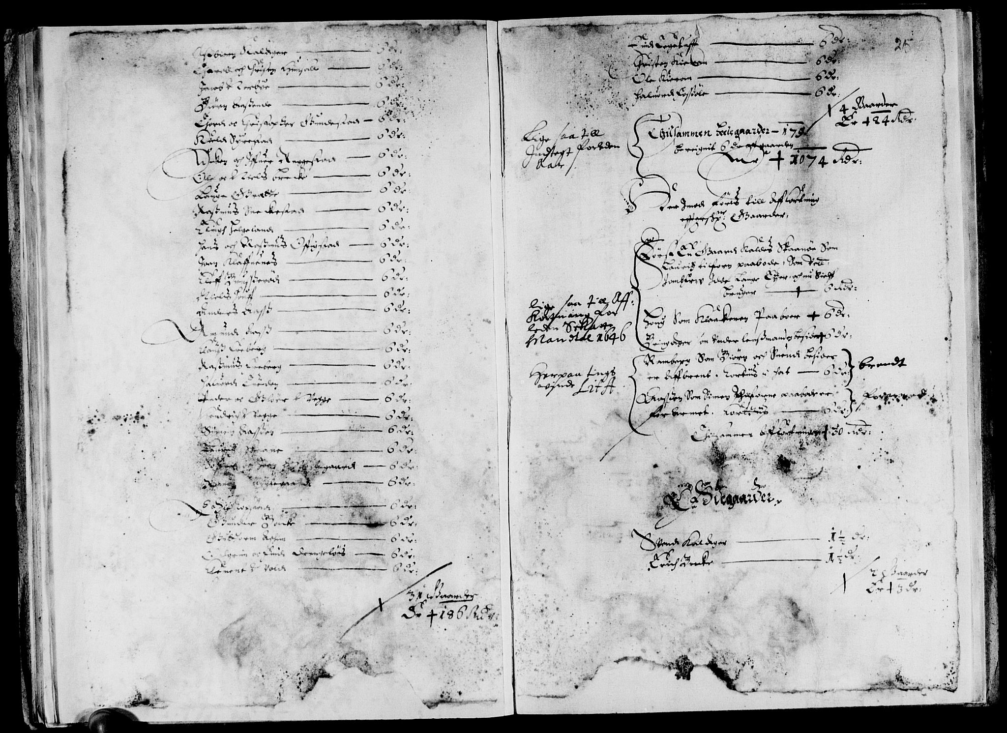 Rentekammeret inntil 1814, Reviderte regnskaper, Lensregnskaper, AV/RA-EA-5023/R/Rb/Rbo/L0028: Tønsberg len, 1647-1649