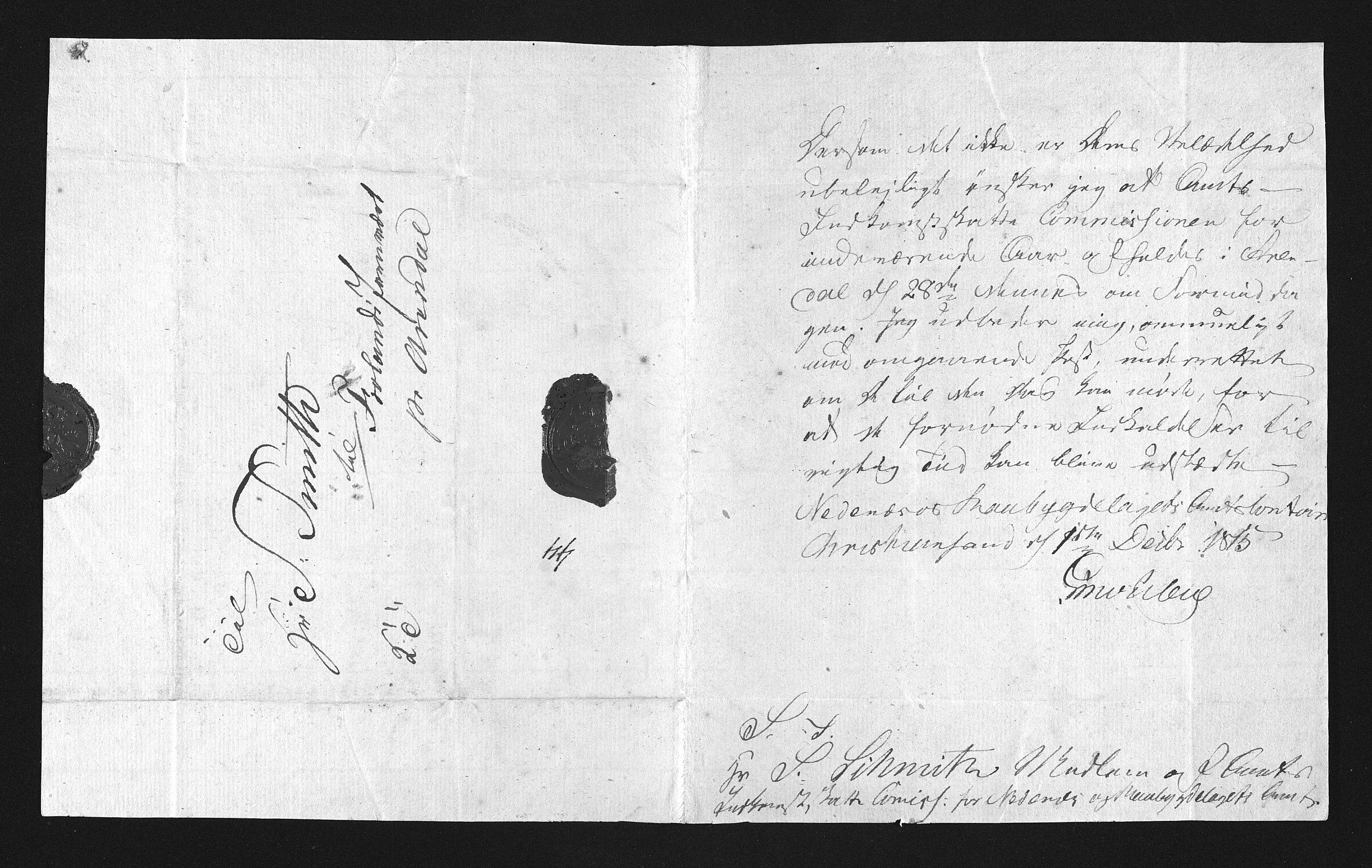 Froland Verk, AAKS/DA-1023/1/02/L0004: Innkomne brev, 1813-1817