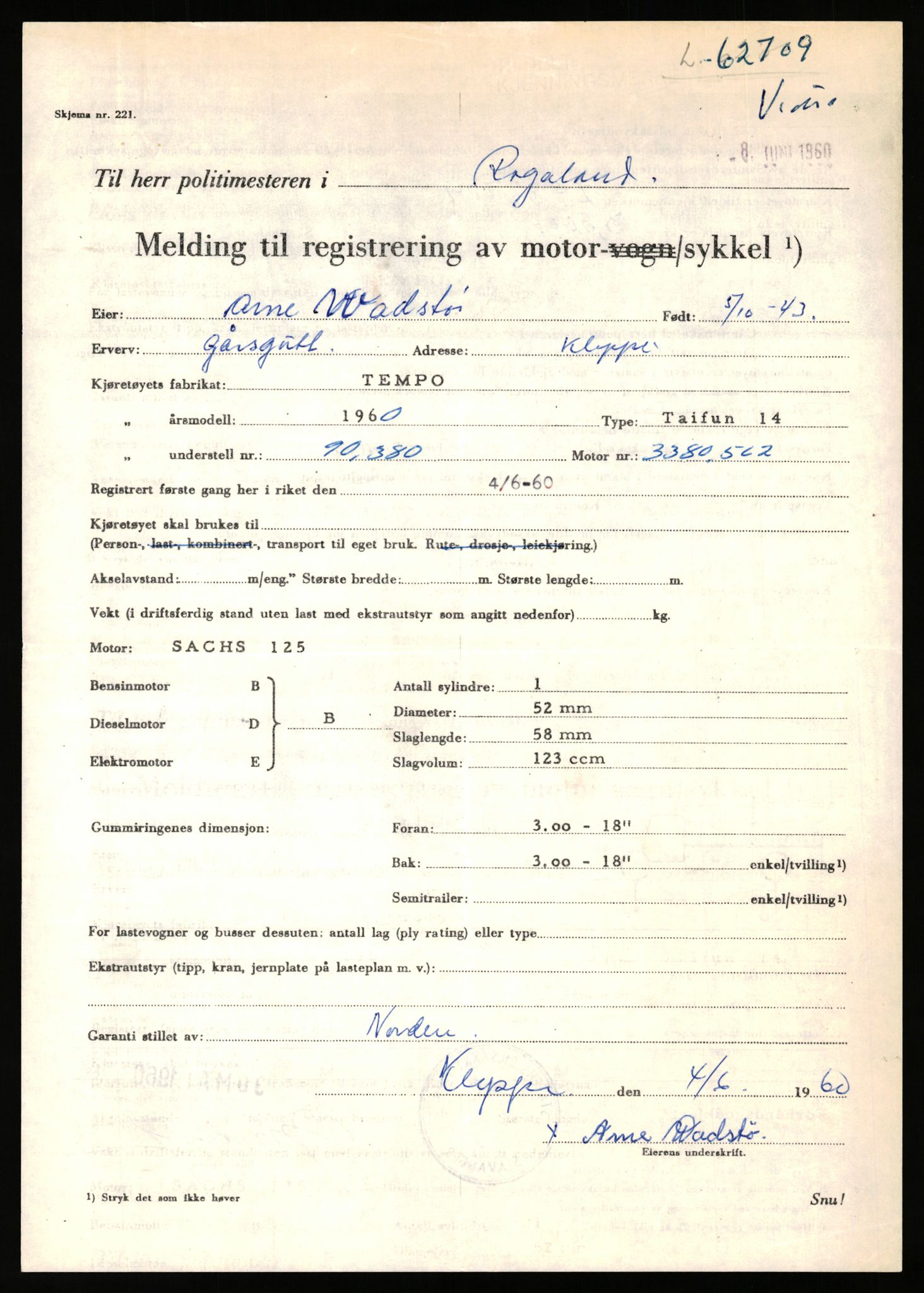 Stavanger trafikkstasjon, AV/SAST-A-101942/0/F/L0063: L-62700 - L-63799, 1930-1971, p. 25