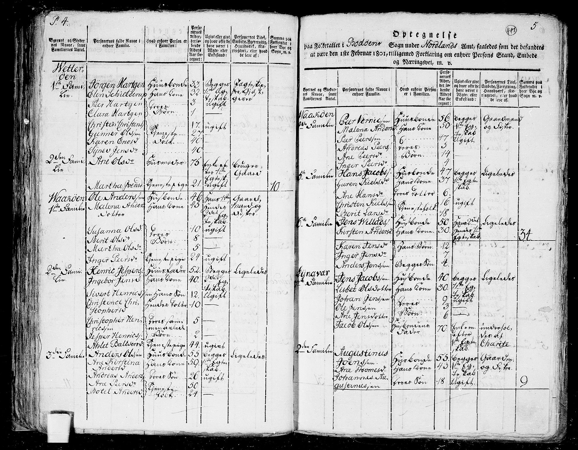 RA, 1801 census for 1843P Bodø, 1801, p. 416b-417a