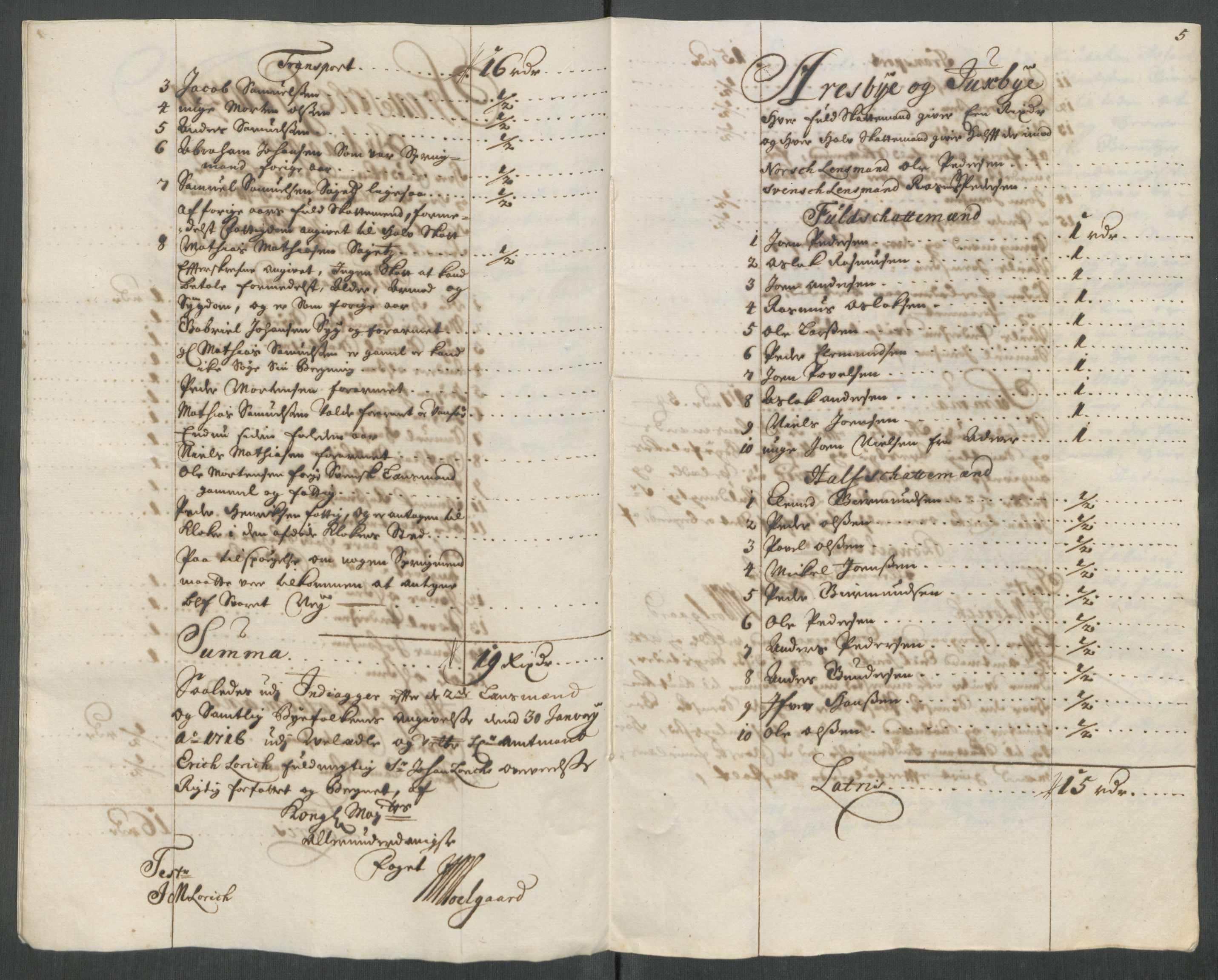 Rentekammeret inntil 1814, Reviderte regnskaper, Fogderegnskap, AV/RA-EA-4092/R69/L4857: Fogderegnskap Finnmark/Vardøhus, 1716-1718, p. 23