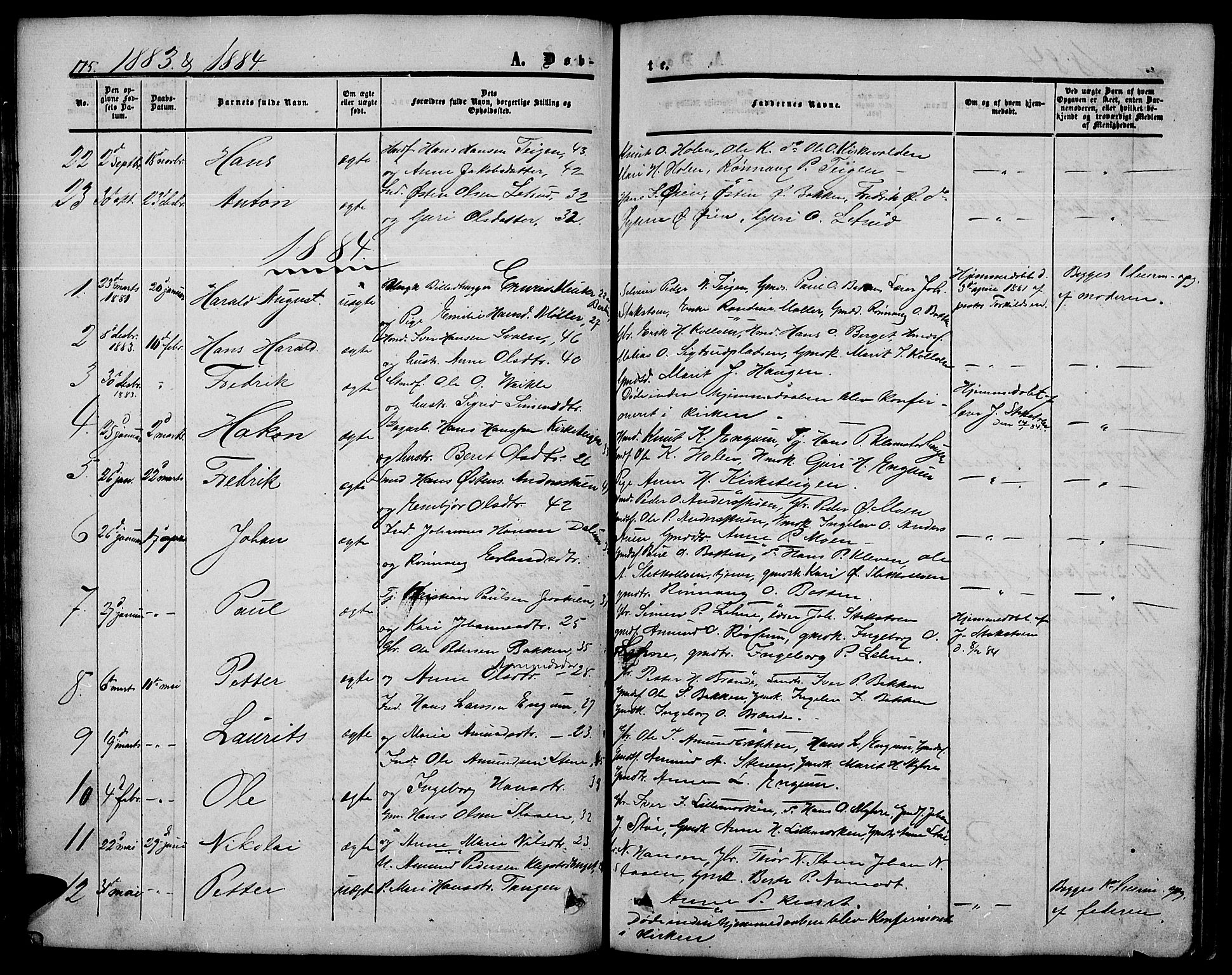 Nord-Fron prestekontor, SAH/PREST-080/H/Ha/Hab/L0003: Parish register (copy) no. 3, 1851-1886, p. 115