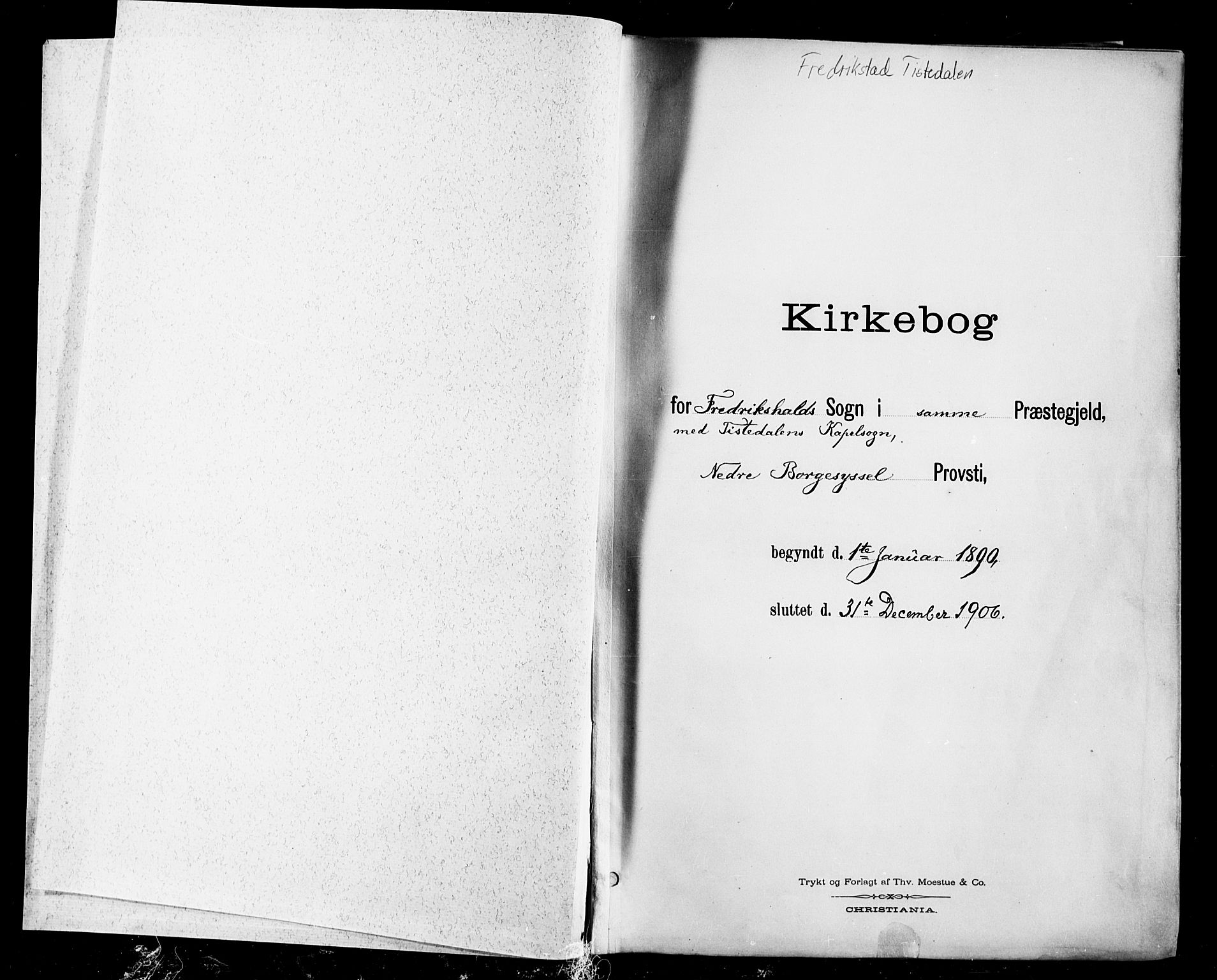 Halden prestekontor Kirkebøker, SAO/A-10909/F/Fa/L0013: Parish register (official) no. I 13, 1890-1906