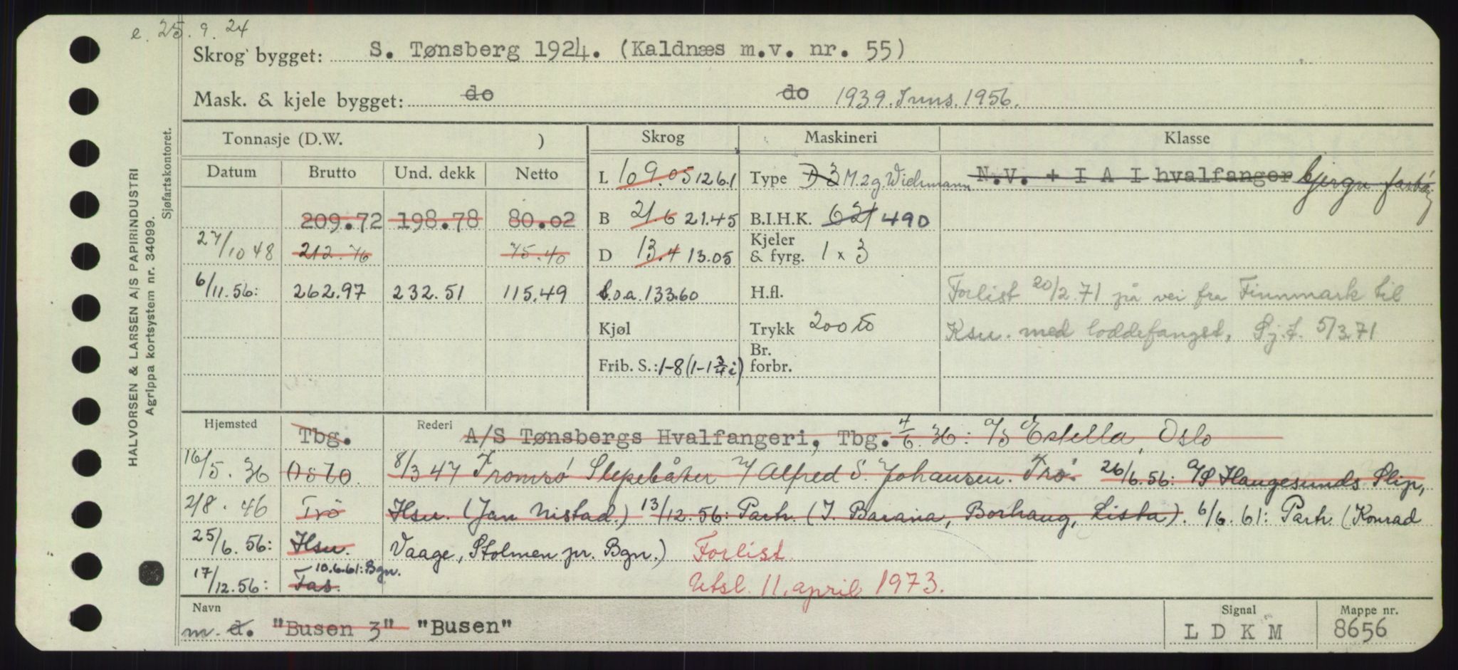 Sjøfartsdirektoratet med forløpere, Skipsmålingen, AV/RA-S-1627/H/Hd/L0005: Fartøy, Br-Byg, p. 627