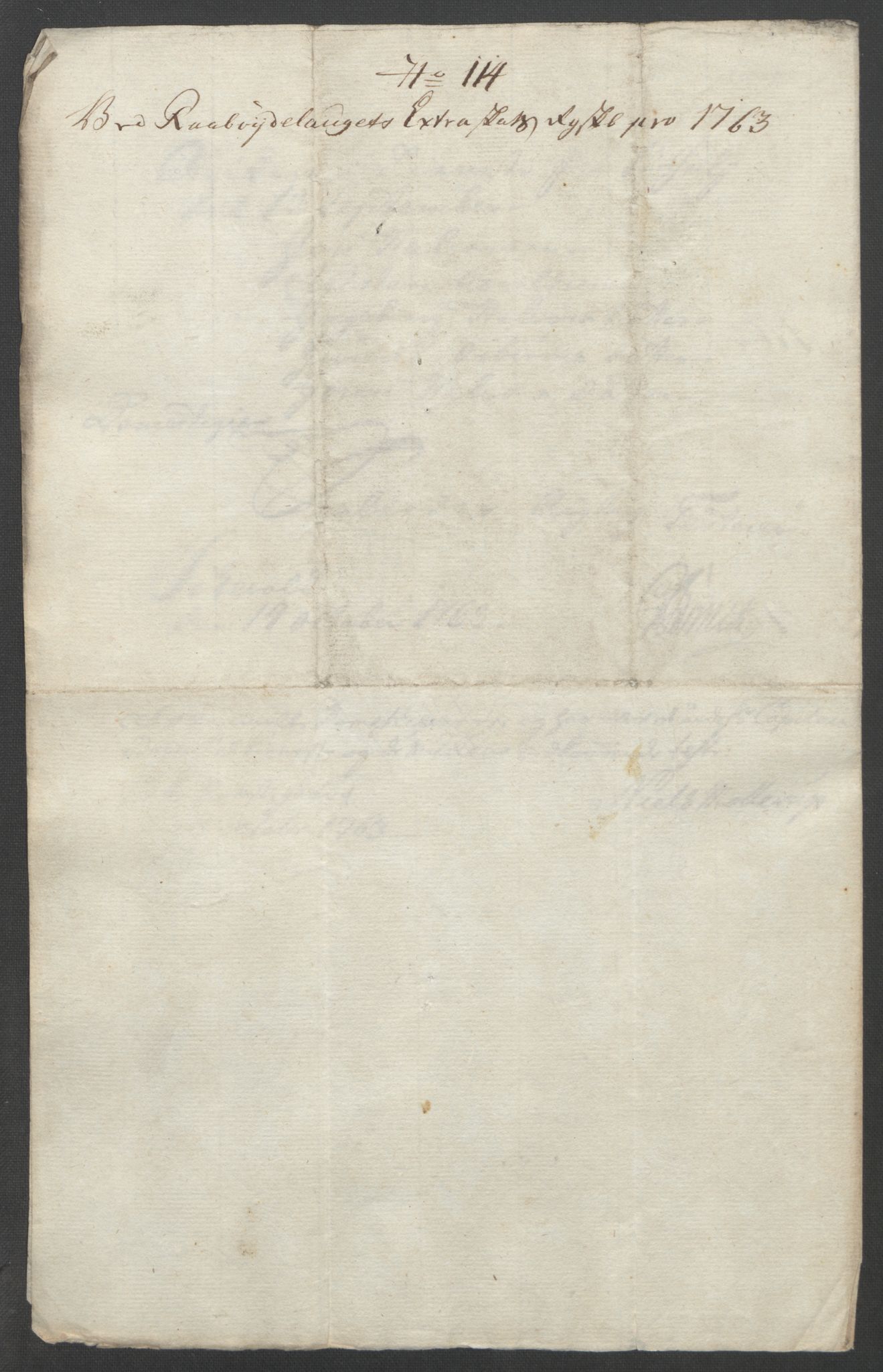 Rentekammeret inntil 1814, Reviderte regnskaper, Fogderegnskap, RA/EA-4092/R40/L2517: Ekstraskatten Råbyggelag, 1762-1763, p. 546