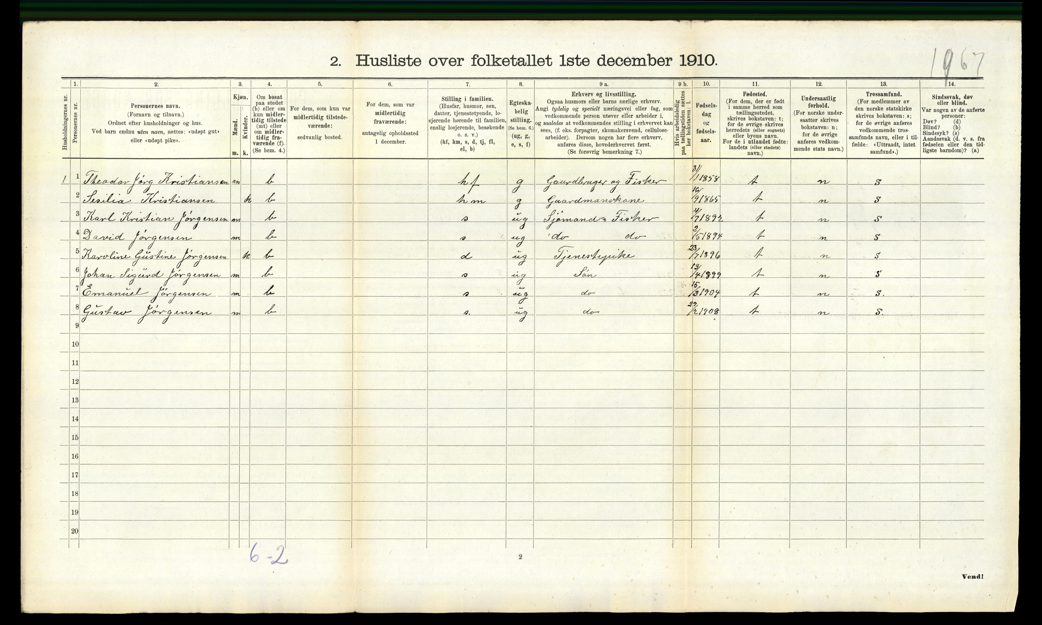 RA, 1910 census for Halse og Harkmark, 1910, p. 1355