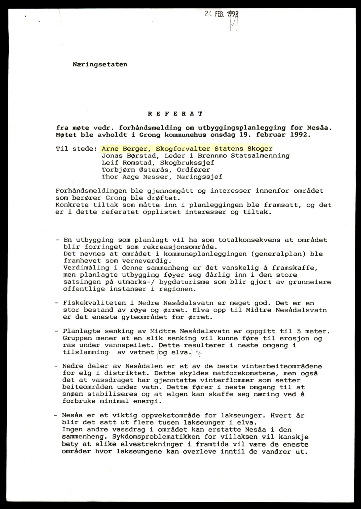 Statskog Trøndelag / Møre, AV/SAT-A-4532/1/D/Da/L0335: Sakarkiv, 1959-1999, p. 353