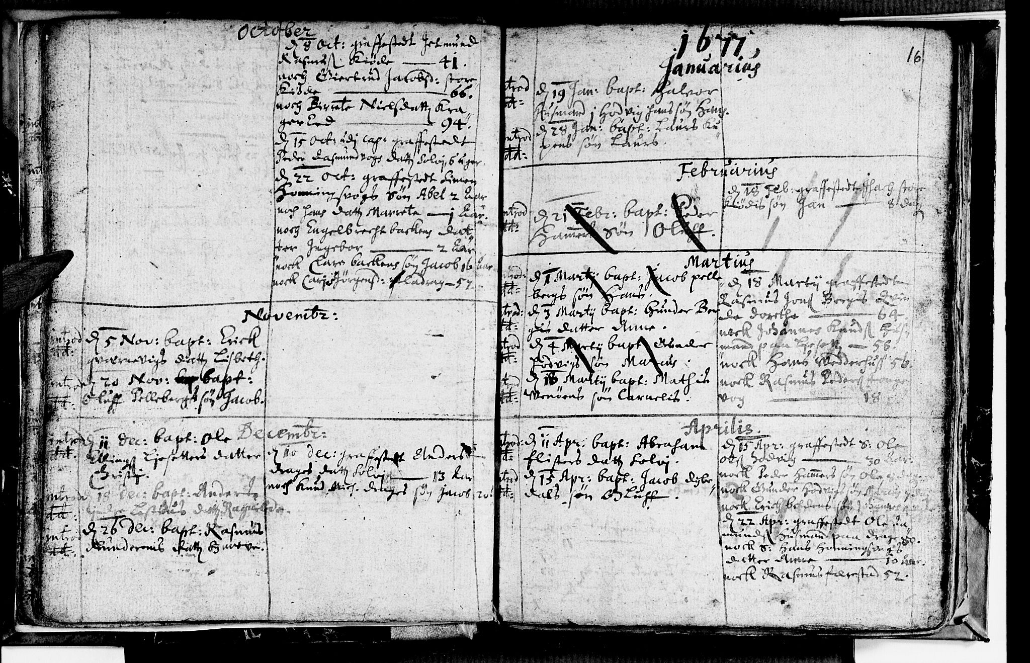 Selje sokneprestembete, AV/SAB-A-99938/H/Ha/Haa/Haaa: Parish register (official) no. A 1, 1668-1696, p. 16