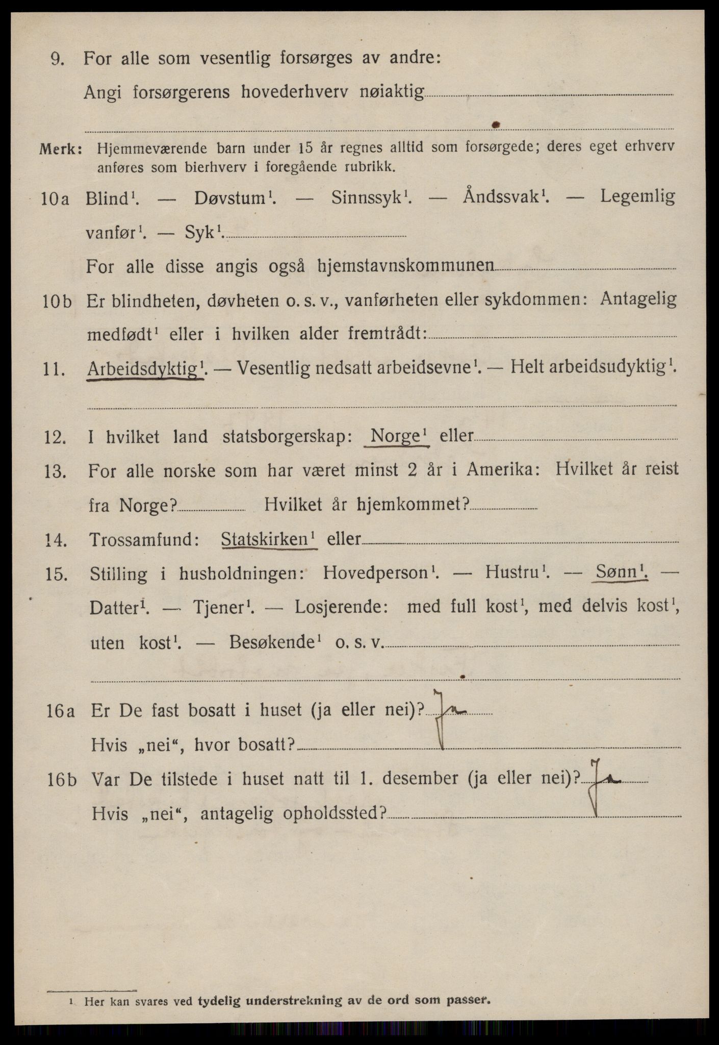 SAT, 1920 census for Sykkylven, 1920, p. 5418