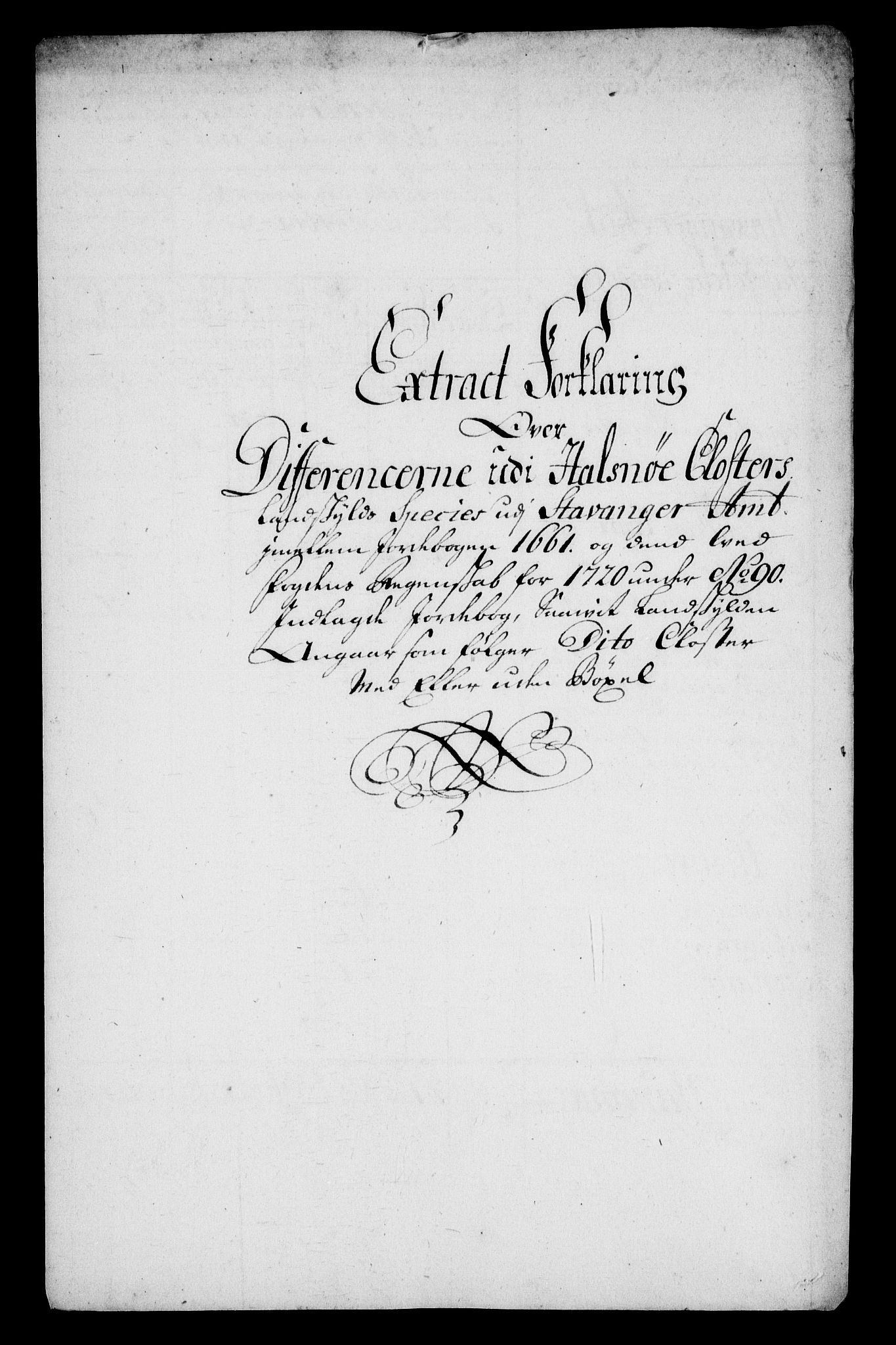Rentekammeret inntil 1814, Realistisk ordnet avdeling, RA/EA-4070/On/L0005: [Jj 6]: Forskjellige dokumenter om Halsnøy klosters gods, 1697-1770, p. 399