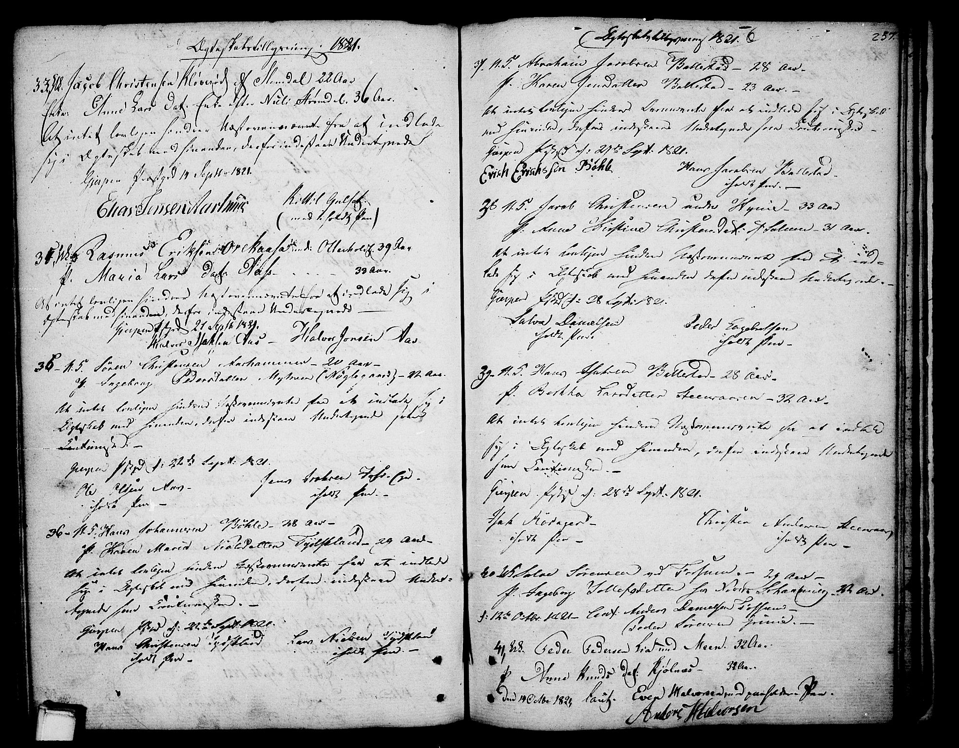 Gjerpen kirkebøker, SAKO/A-265/F/Fa/L0003: Parish register (official) no. I 3, 1796-1814, p. 257