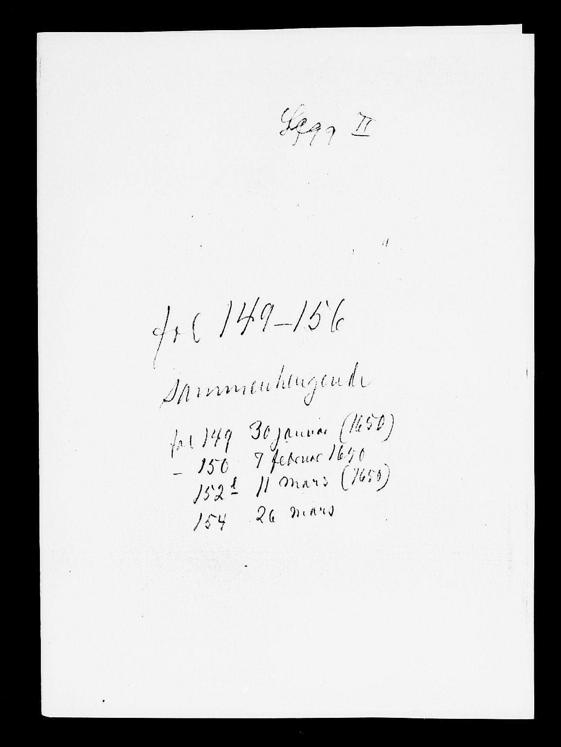 Ryfylke tingrett, SAST/A-100055/001/I/IB/IBA/L0024b: Blad av tingbok, Ryfylke, 1649-1650
