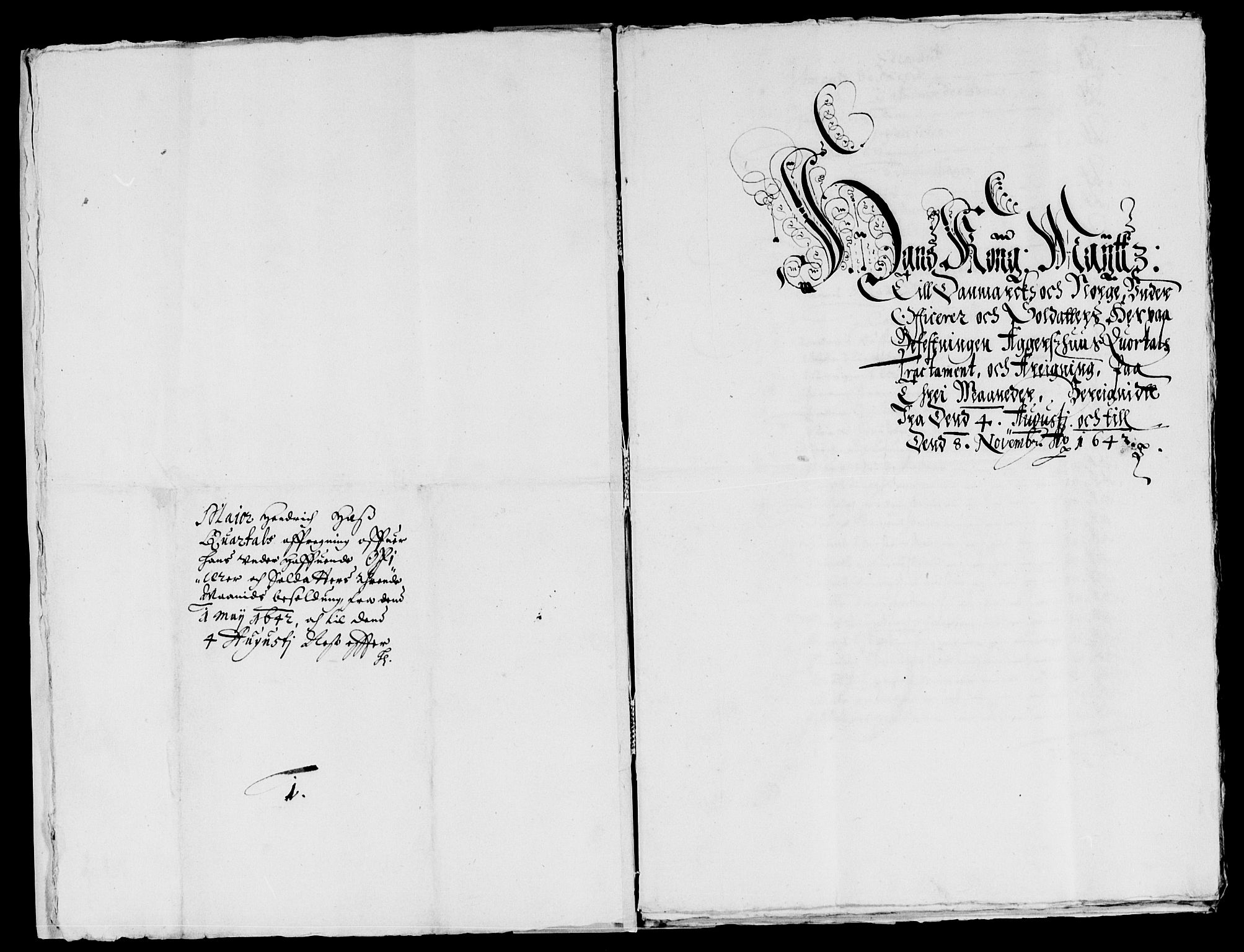 Rentekammeret inntil 1814, Reviderte regnskaper, Lensregnskaper, AV/RA-EA-5023/R/Rb/Rba/L0169: Akershus len, 1642-1643