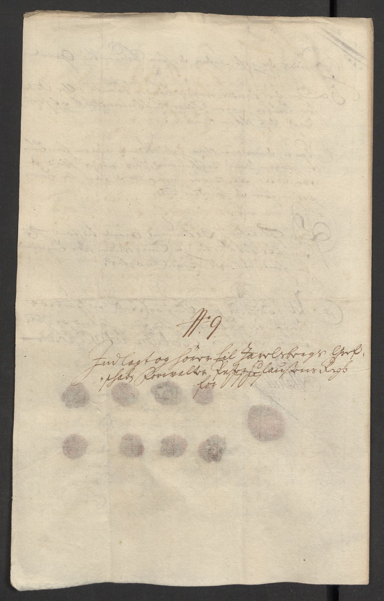 Rentekammeret inntil 1814, Reviderte regnskaper, Fogderegnskap, RA/EA-4092/R32/L1872: Fogderegnskap Jarlsberg grevskap, 1706-1707, p. 419