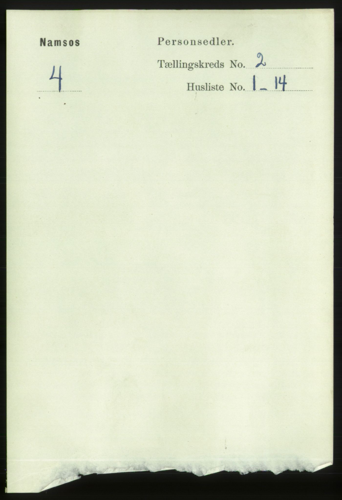 RA, 1891 census for 1703 Namsos, 1891, p. 505