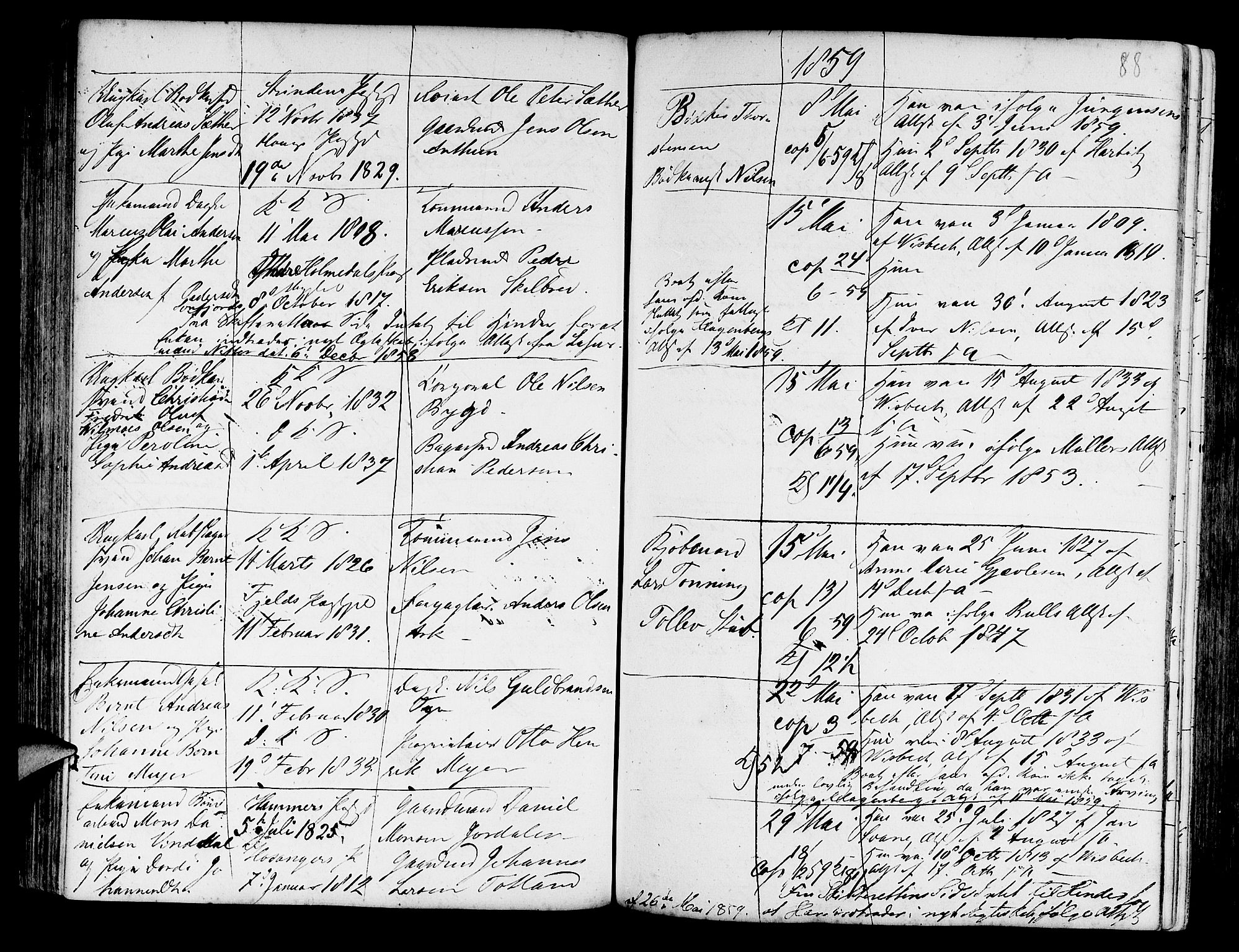 Korskirken sokneprestembete, AV/SAB-A-76101/H/Haa/L0009: Parish register (official) no. A 9, 1743-1861, p. 88