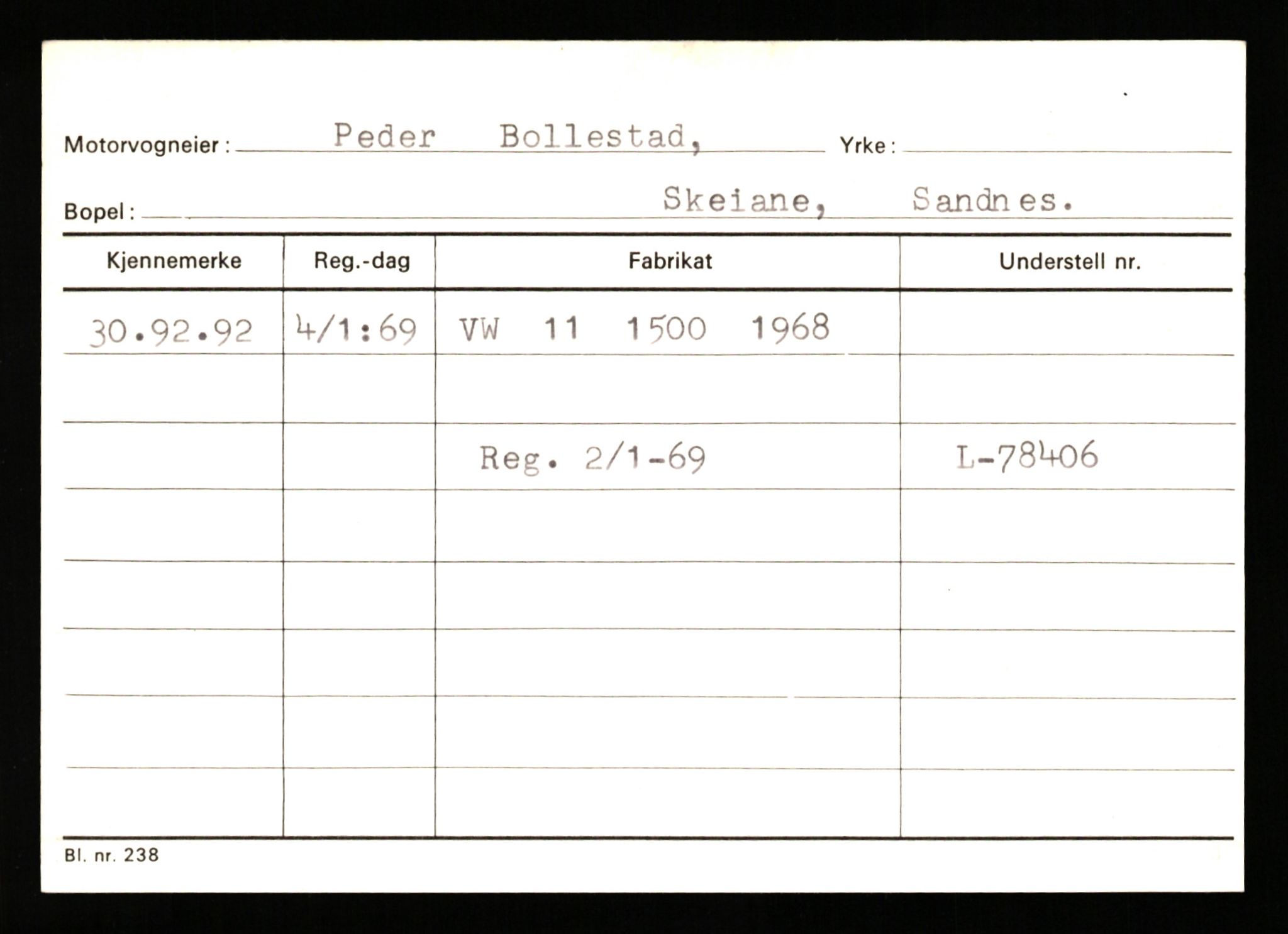 Stavanger trafikkstasjon, AV/SAST-A-101942/0/G/L0011: Registreringsnummer: 240000 - 363477, 1930-1971, p. 1637