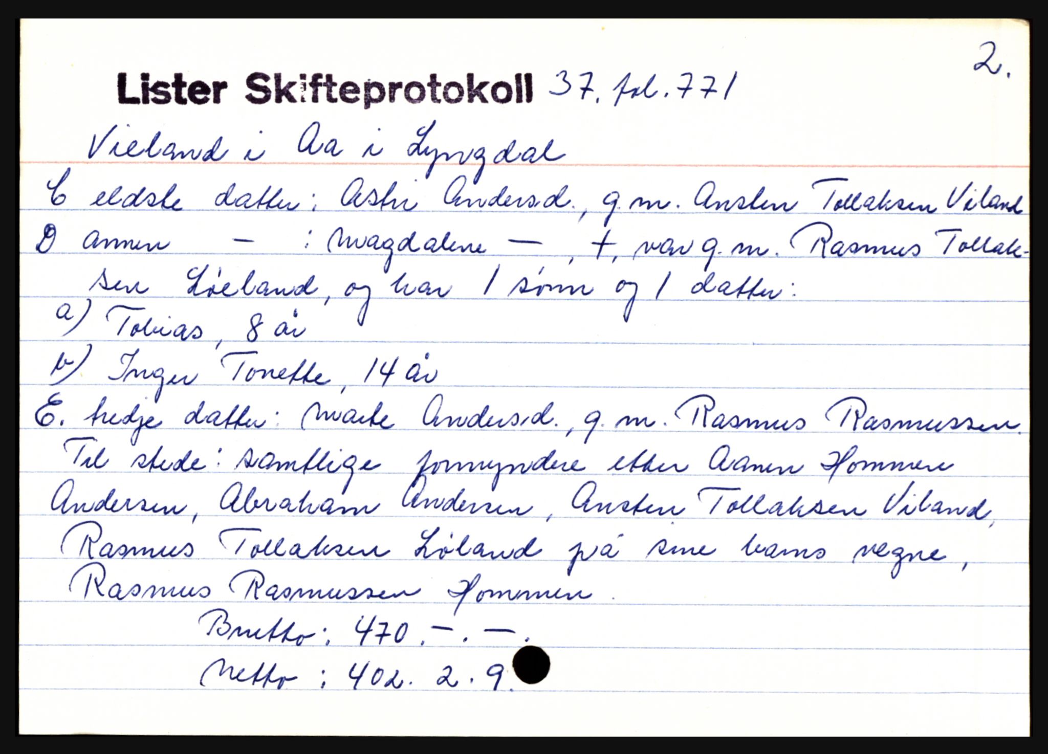 Lister sorenskriveri, AV/SAK-1221-0003/H, p. 42511