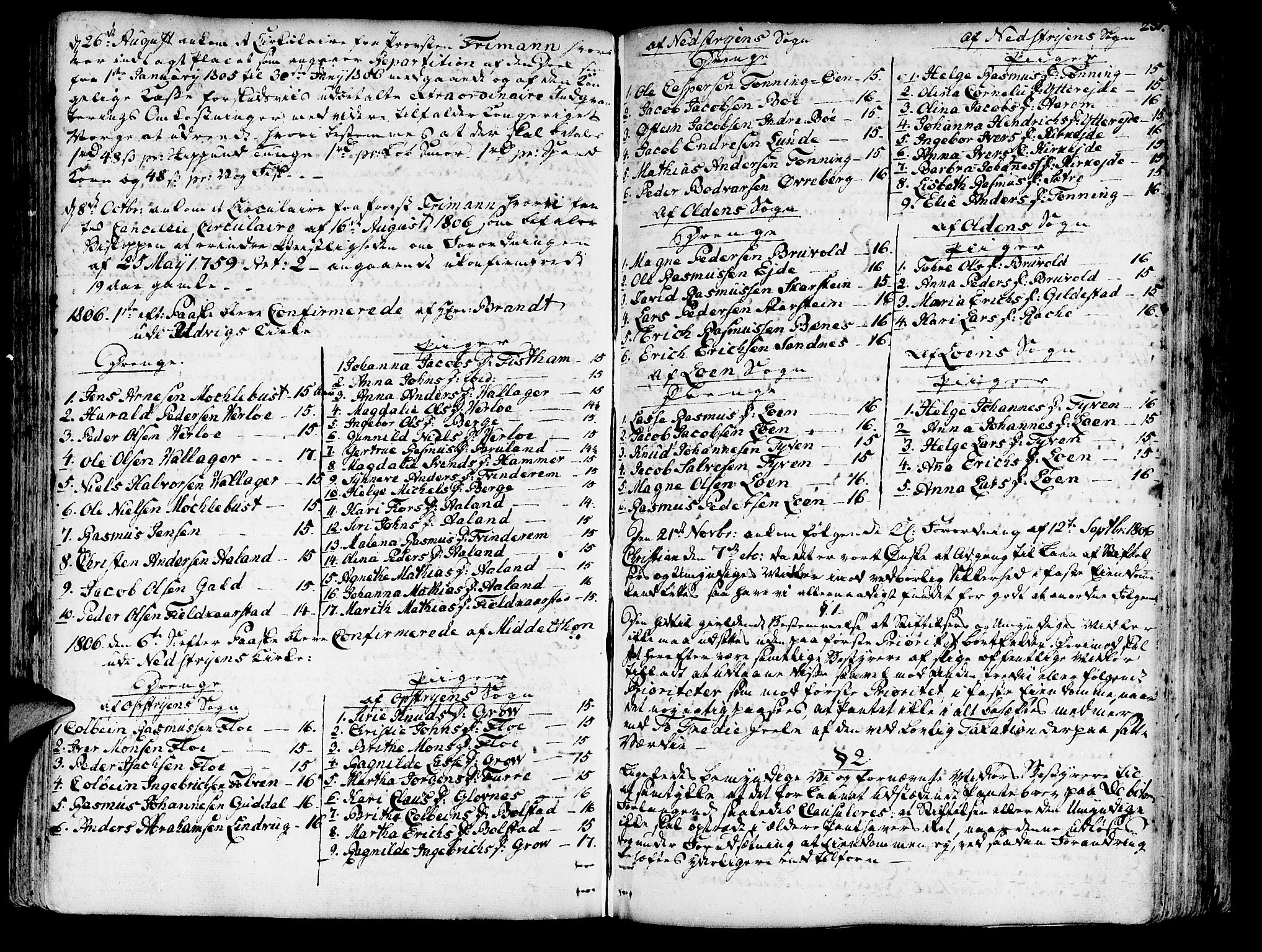 Innvik sokneprestembete, SAB/A-80501: Other parish register no. I.2.A, 1750-1835, p. 231