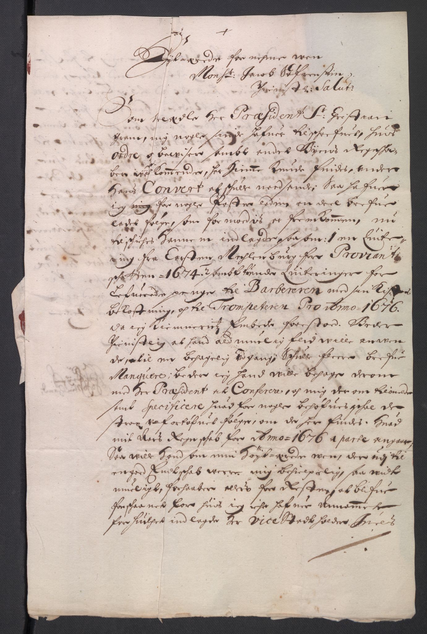 Rentekammeret inntil 1814, Reviderte regnskaper, Byregnskaper, AV/RA-EA-4066/R/Ro/L0301: [O3] Kontribusjonsregnskap, 1679-1684, p. 260