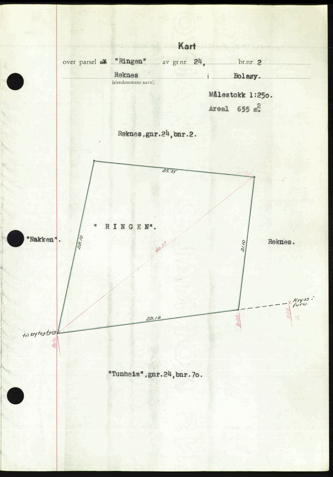 Romsdal sorenskriveri, AV/SAT-A-4149/1/2/2C: Mortgage book no. A30, 1949-1949, Diary no: : 2412/1949