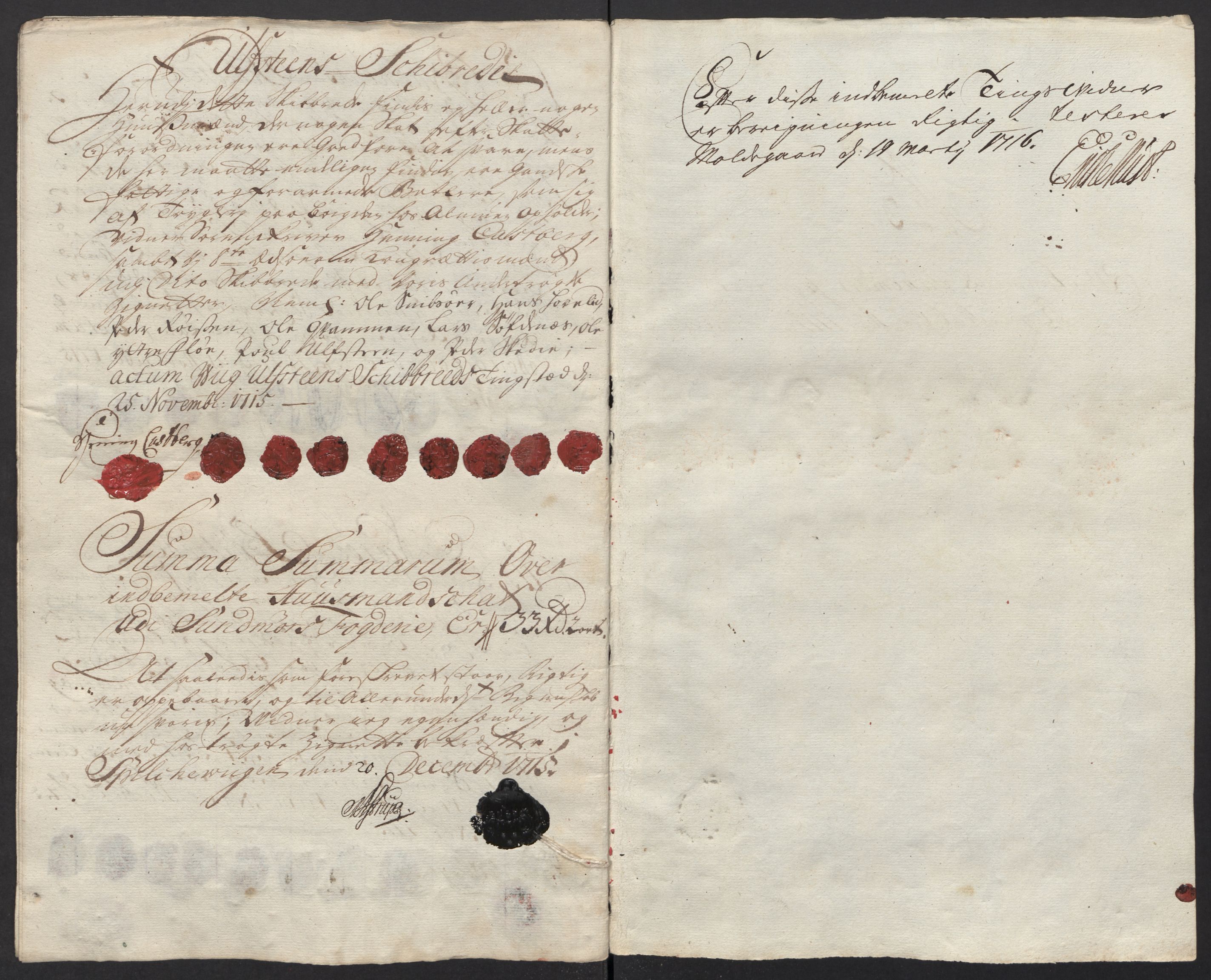 Rentekammeret inntil 1814, Reviderte regnskaper, Fogderegnskap, RA/EA-4092/R54/L3567: Fogderegnskap Sunnmøre, 1715, p. 109