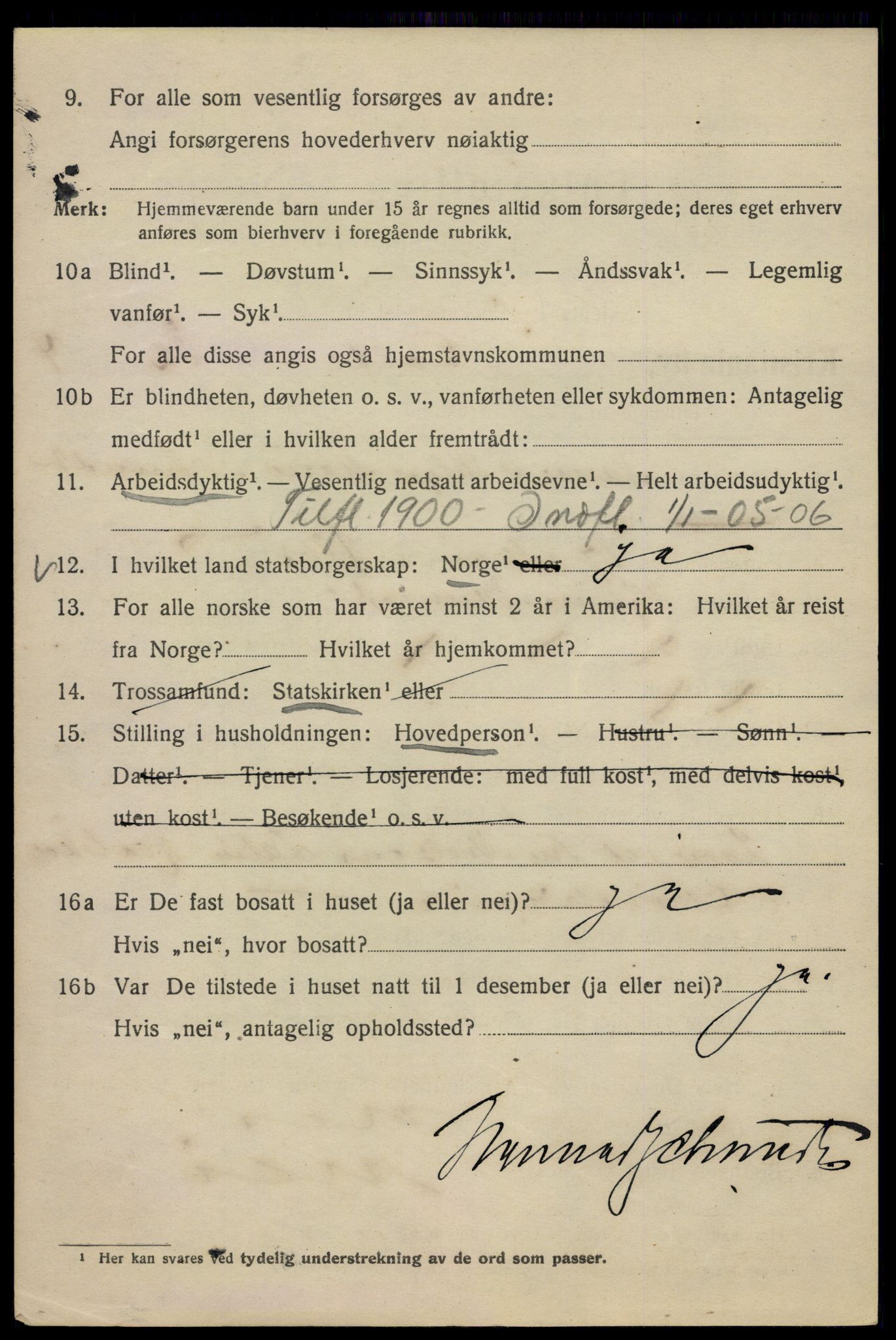 SAO, 1920 census for Kristiania, 1920, p. 298932