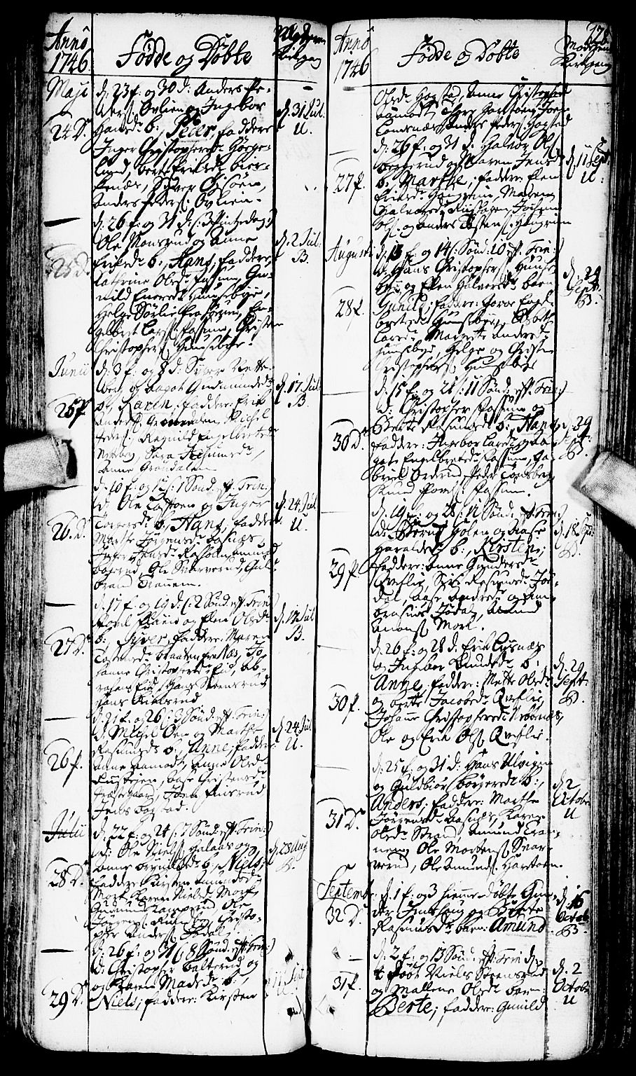 Aurskog prestekontor Kirkebøker, AV/SAO-A-10304a/F/Fa/L0002: Parish register (official) no. I 2, 1735-1766, p. 128