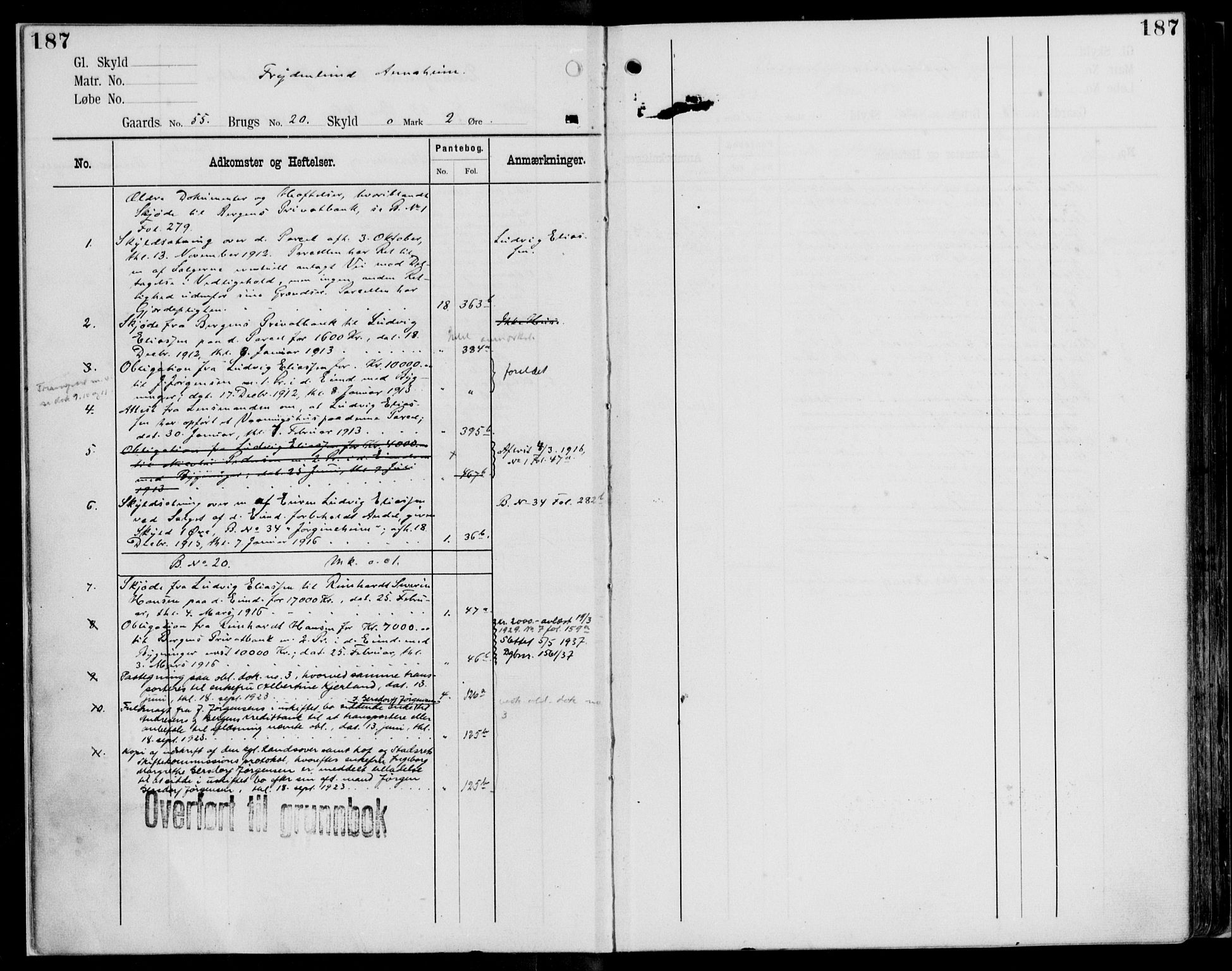Midhordland sorenskriveri, AV/SAB-A-3001/1/G/Ga/Gab/L0114: Mortgage register no. II.A.b.114, p. 187