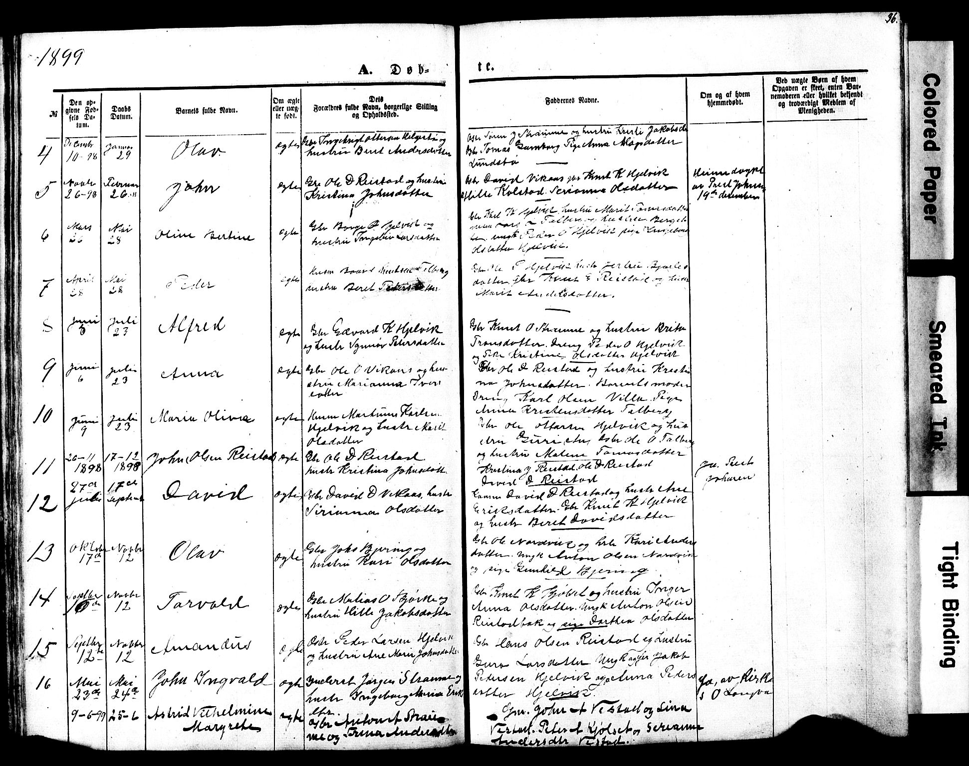 Ministerialprotokoller, klokkerbøker og fødselsregistre - Møre og Romsdal, SAT/A-1454/550/L0618: Parish register (copy) no. 550C01, 1870-1927, p. 36