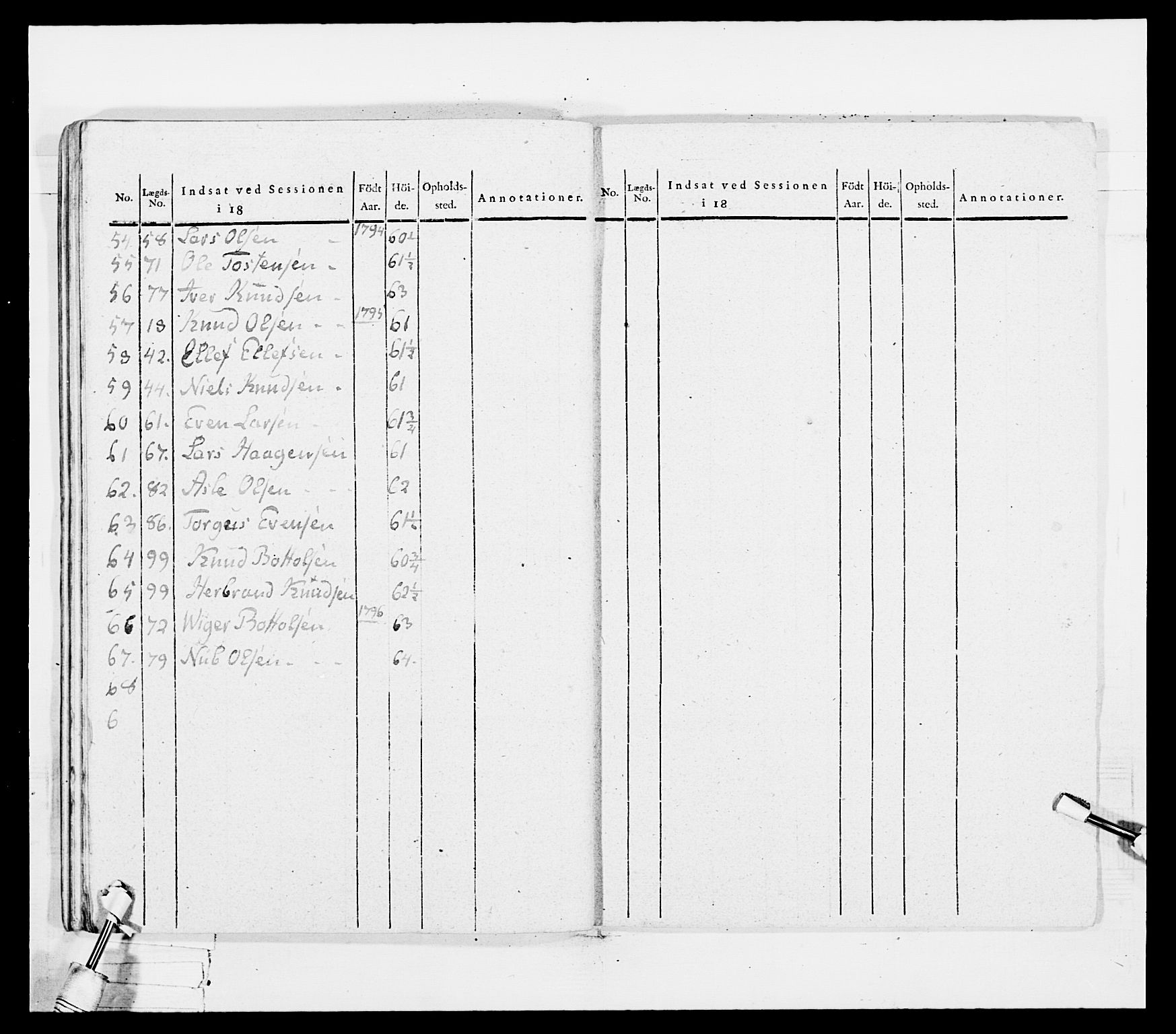 Generalitets- og kommissariatskollegiet, Det kongelige norske kommissariatskollegium, AV/RA-EA-5420/E/Eh/L0036a: Nordafjelske gevorbne infanteriregiment, 1813, p. 504